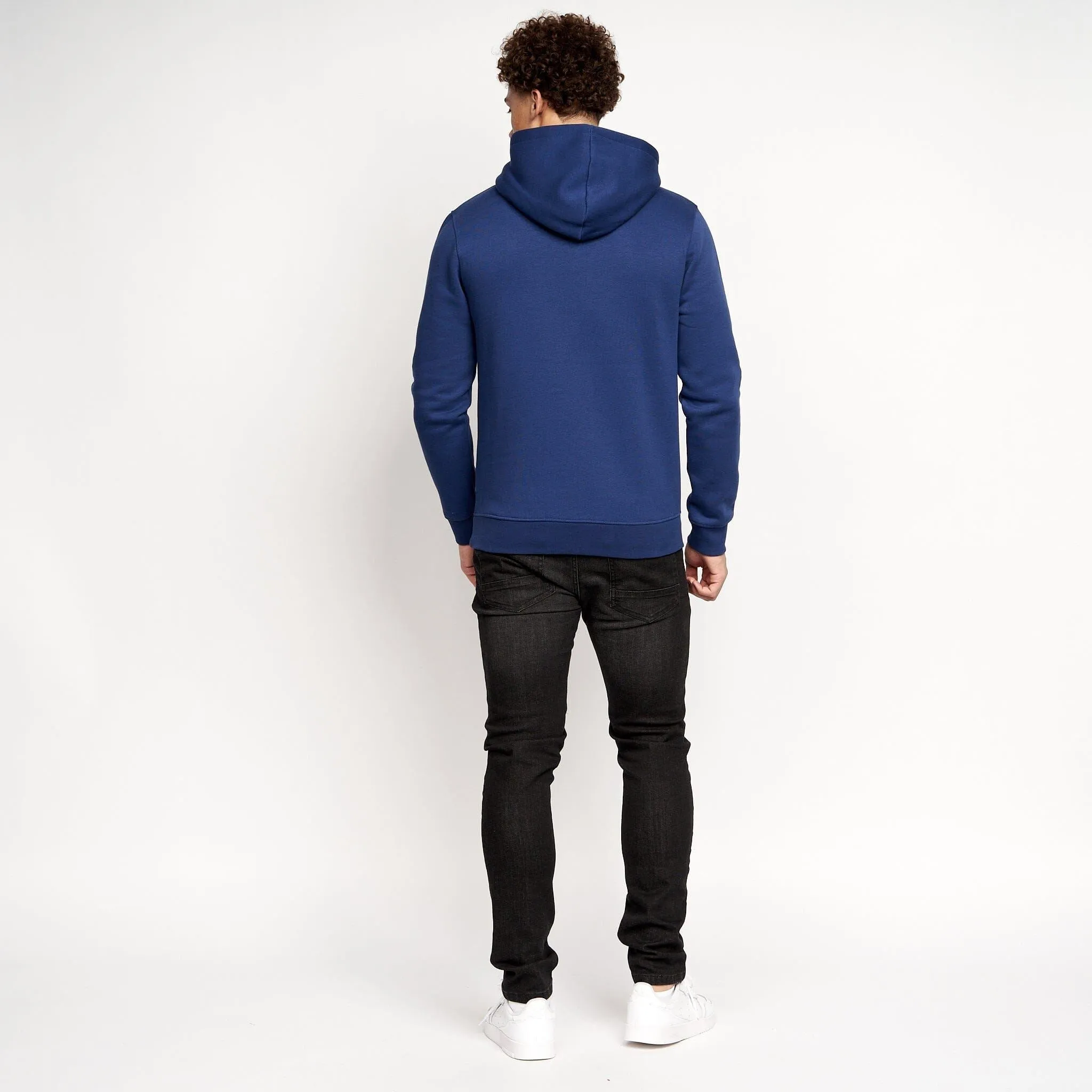 Mens Shardo Hoodie 2pk Navy/Grey Marl sold by Brand Corner product image thumbnail 5