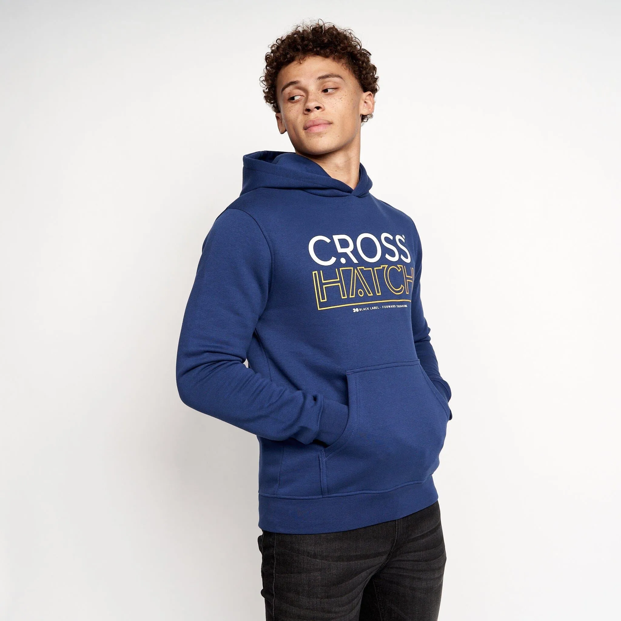 Mens Shardo Hoodie 2pk Navy/Grey Marl sold by Brand Corner product image thumbnail 4