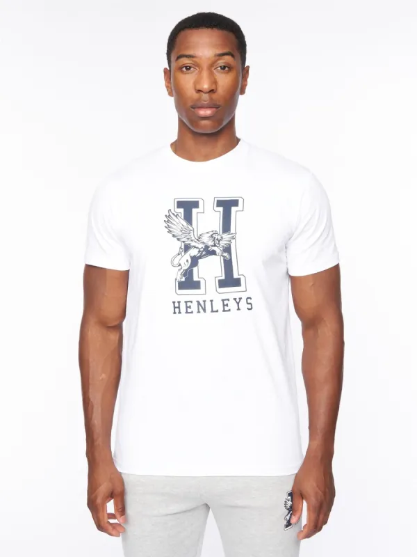 Mens Belton T-Shirt Optic White sold by Brand Corner