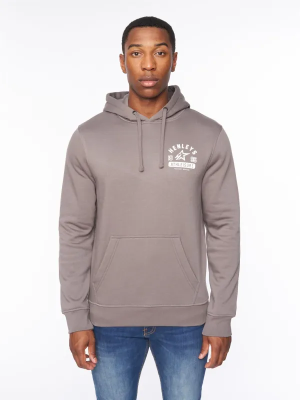 Mens Upton Hoodie Dark Grey sold by Brand Corner