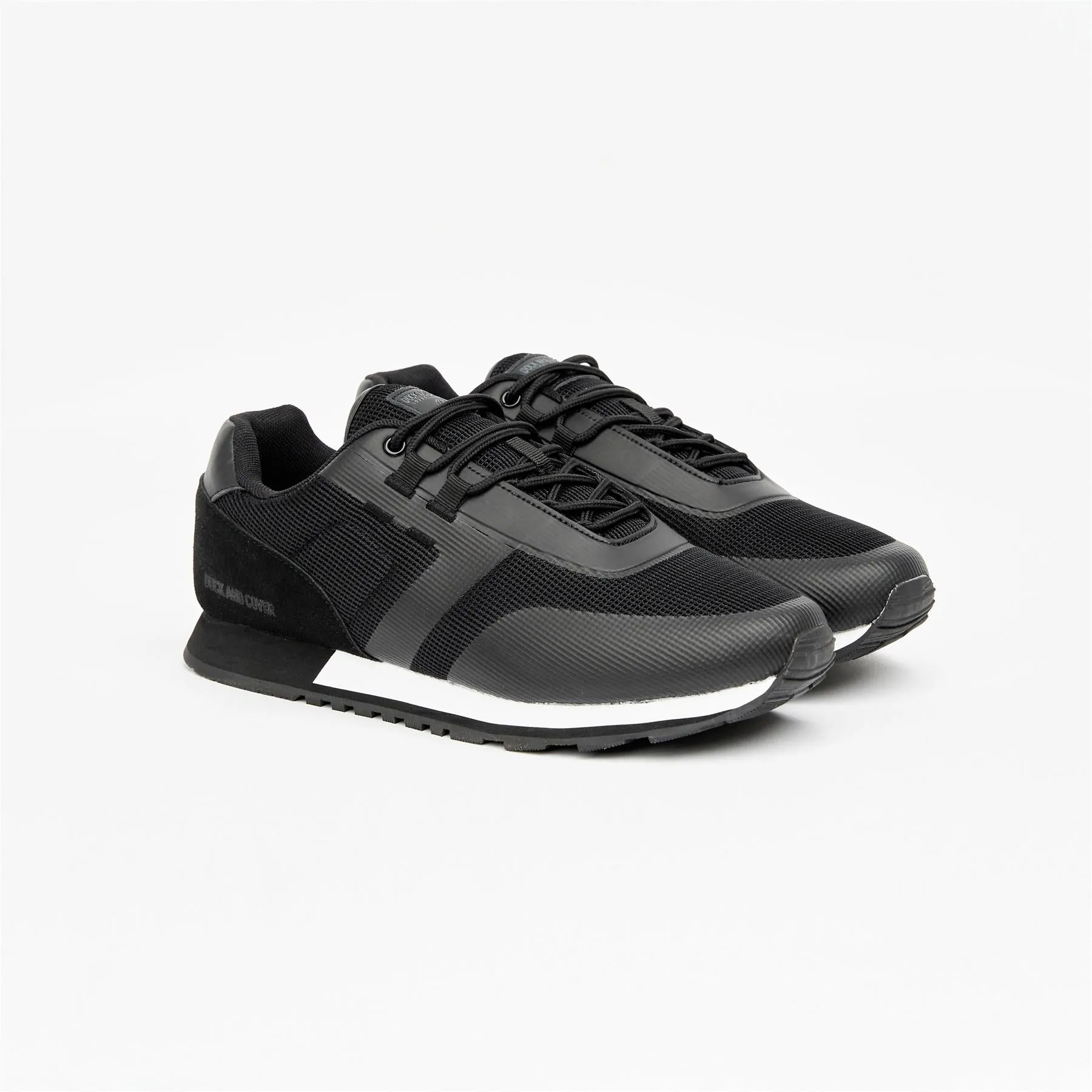Mens Cashfare Trainers Black sold by Brand Corner