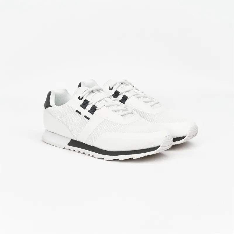 Mens Cashfare Trainers White made by Brand Corner