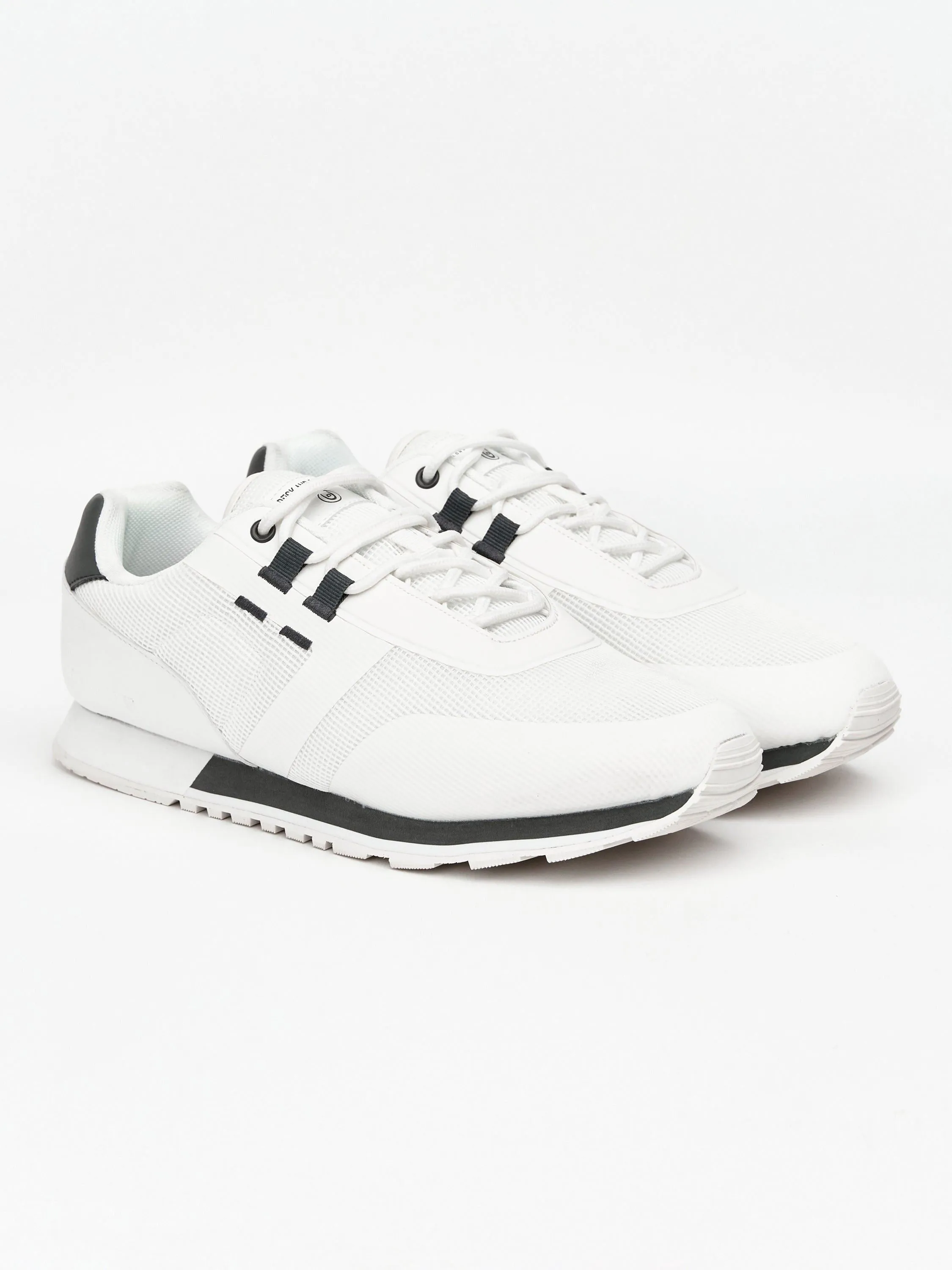 Mens Cashfare Trainers White sold by Brand Corner product image thumbnail 3
