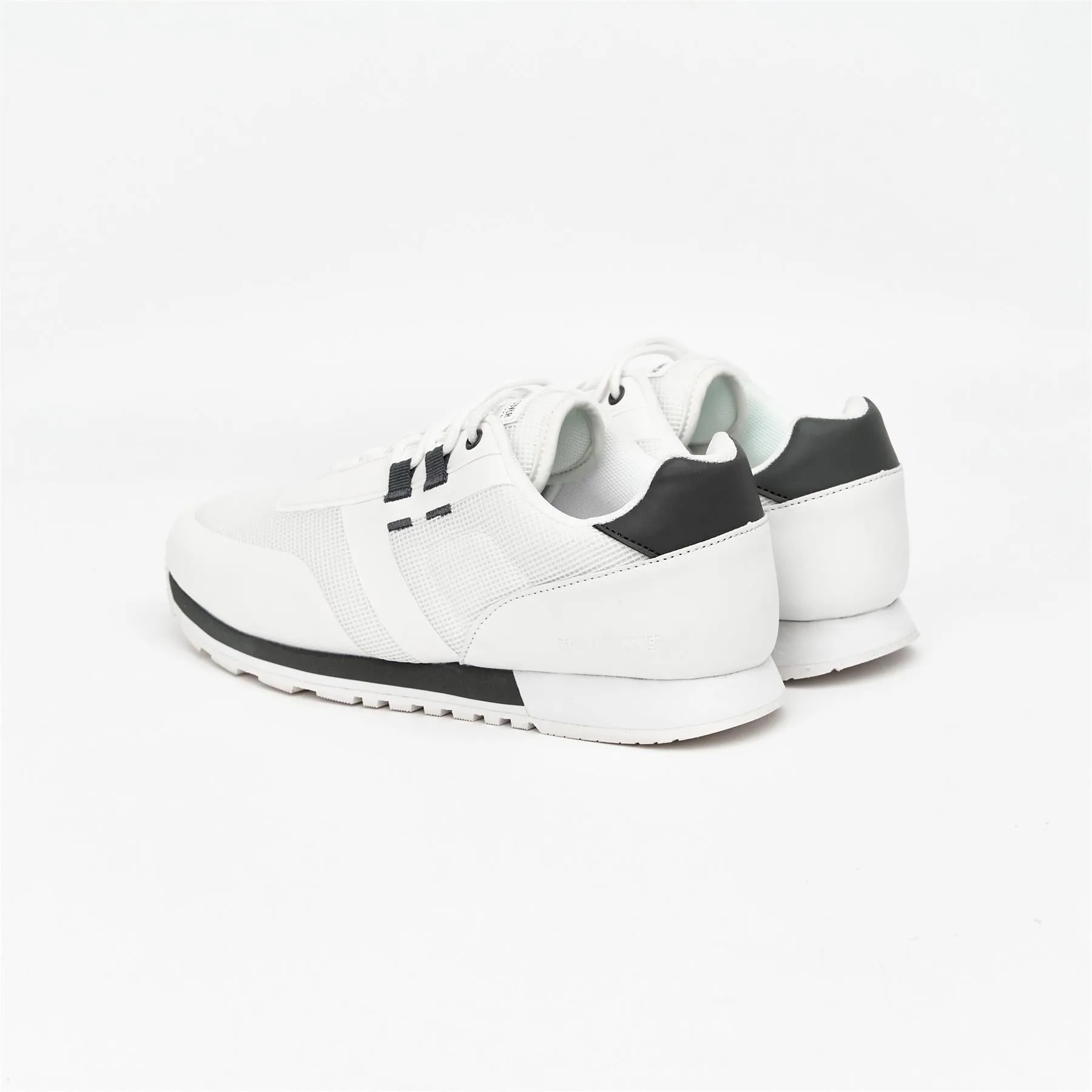 Mens Cashfare Trainers White sold by Brand Corner product image thumbnail 2