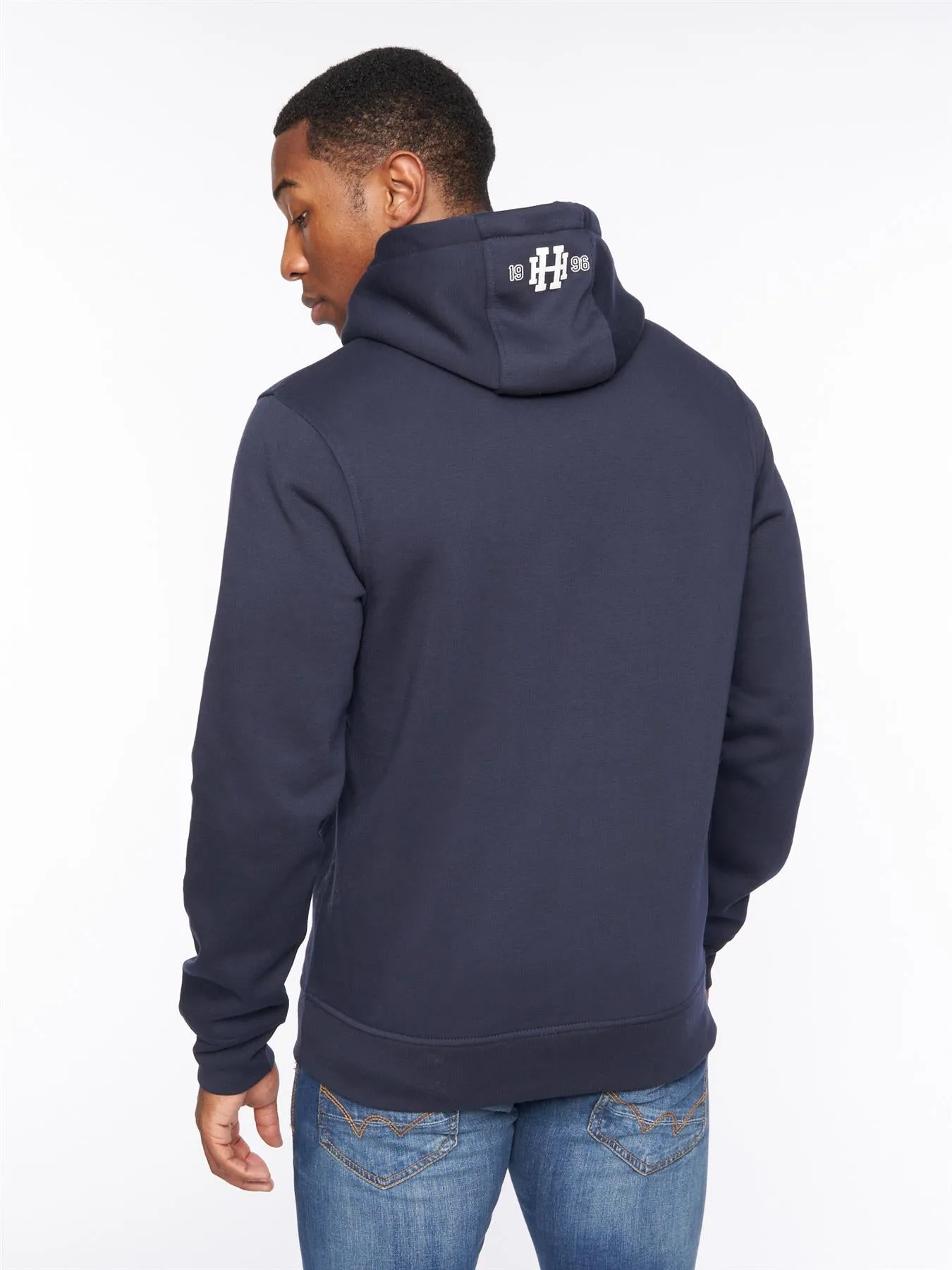Mens Tipton Hoodie Navy sold by Brand Corner product image thumbnail 4
