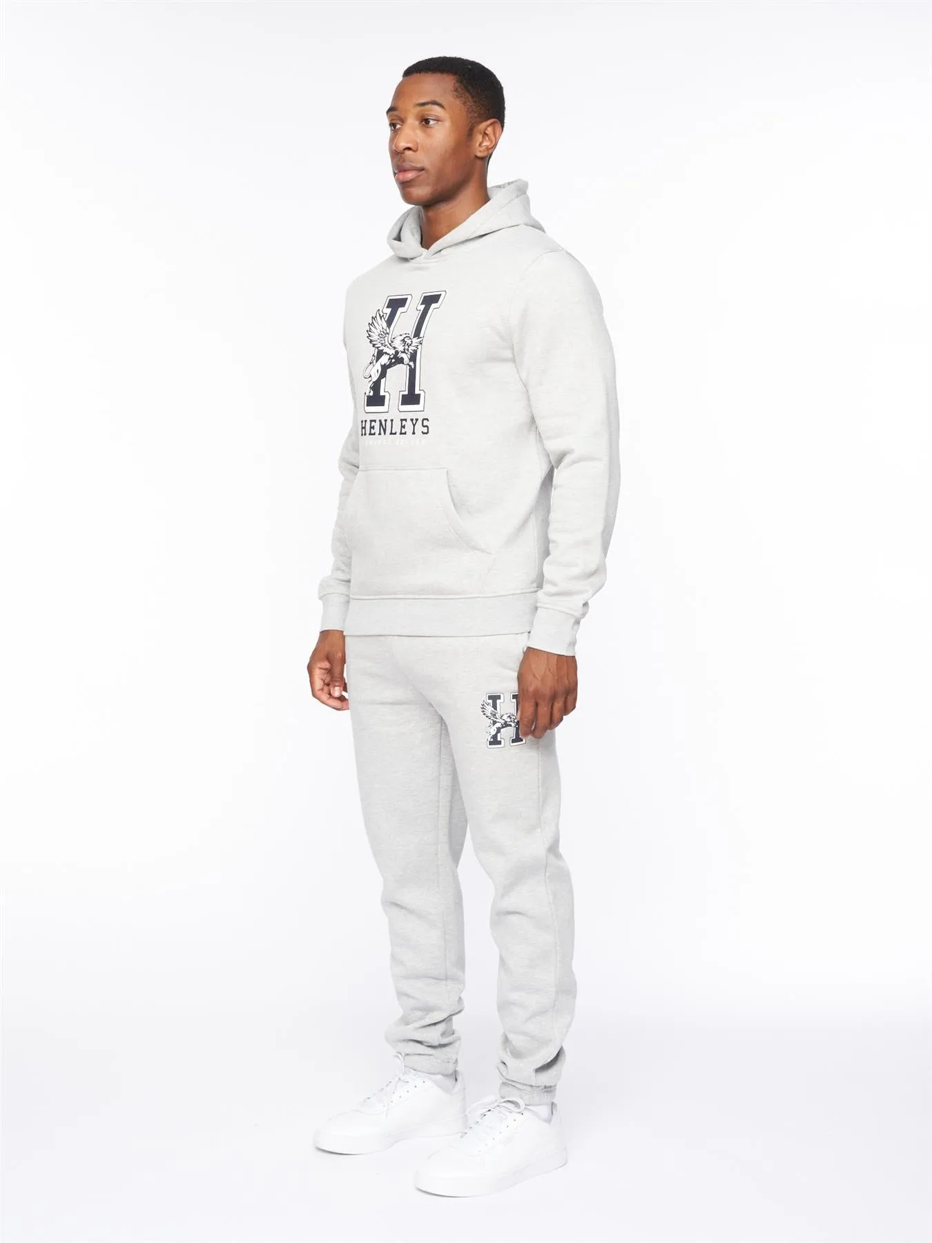 Mens Belton Joggers Grey Marl sold by Brand Corner product image thumbnail 4