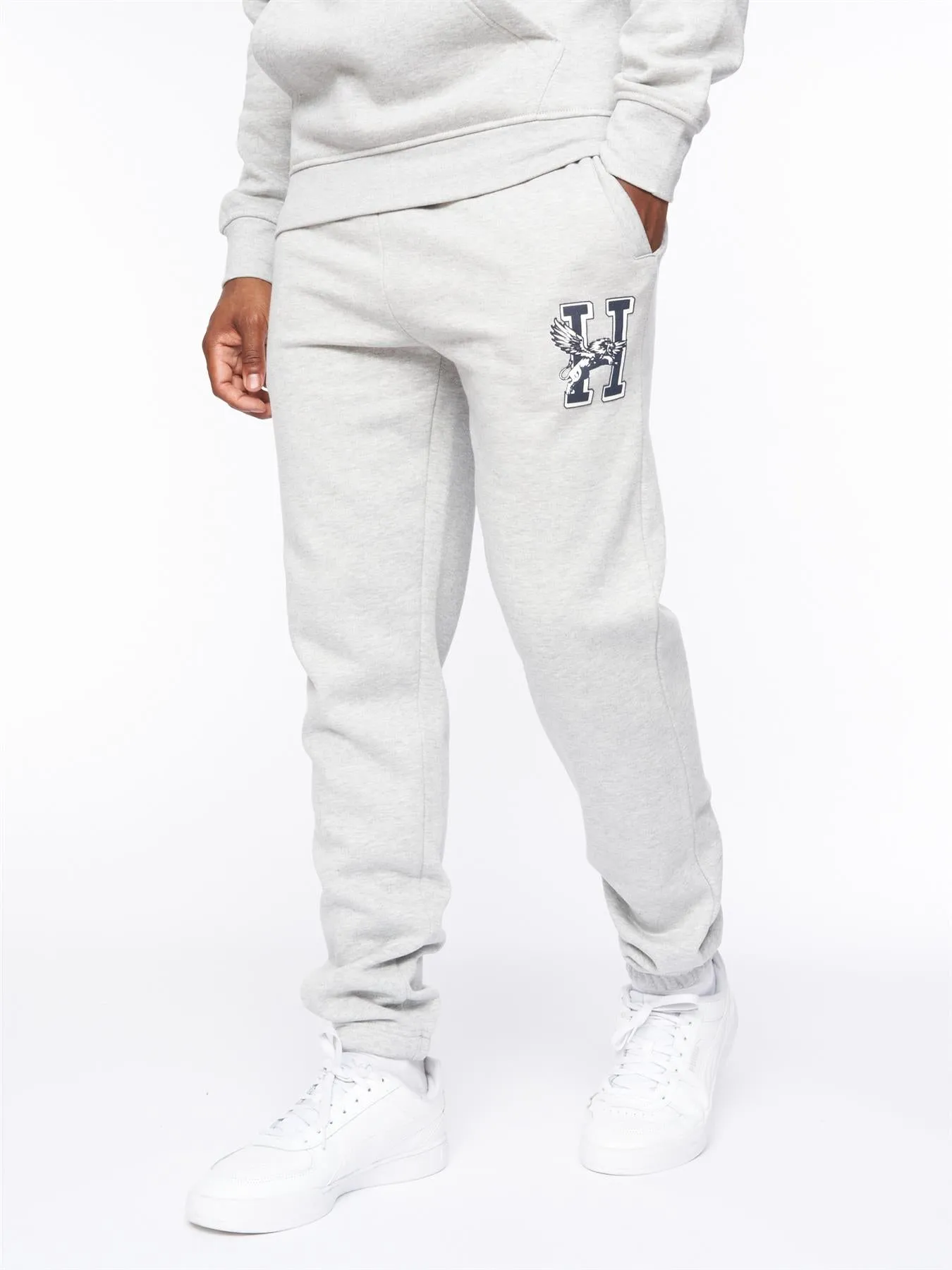 Mens Belton Joggers Grey Marl sold by Brand Corner product image thumbnail 2