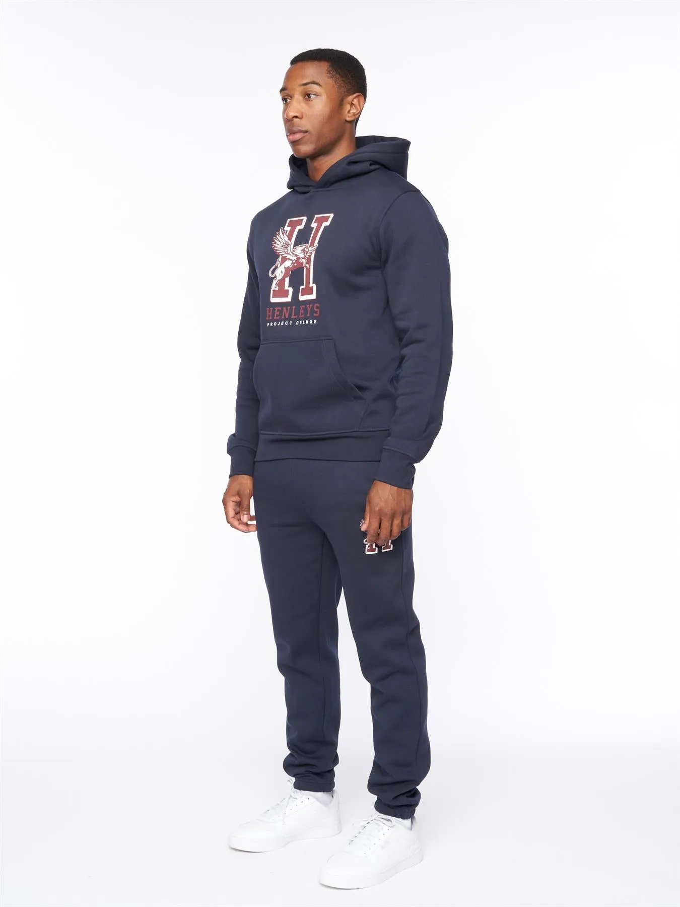 Mens Belton Hoodie Navy sold by Brand Corner product image thumbnail 3