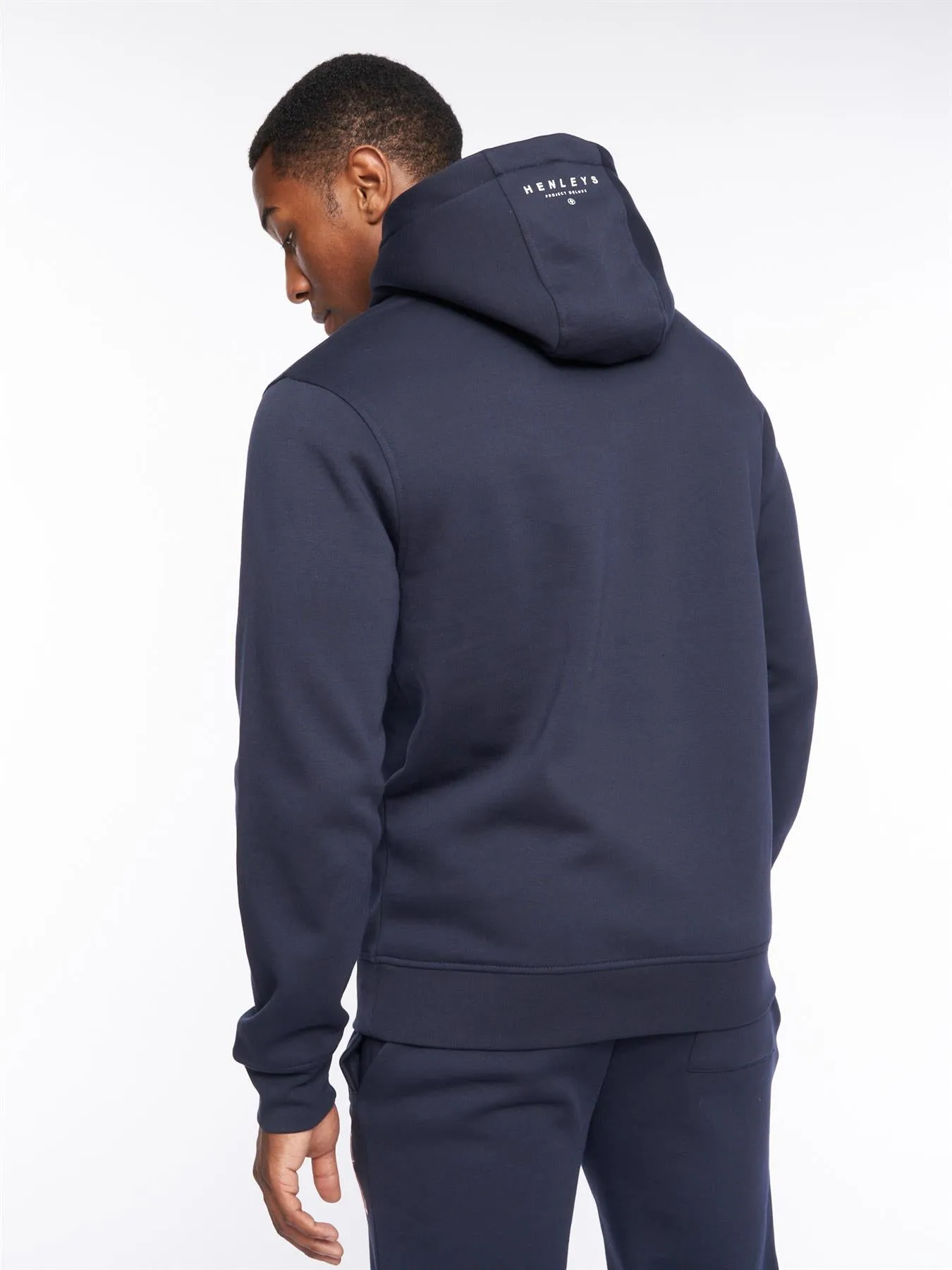Mens Belton Hoodie Navy sold by Brand Corner product image thumbnail 4