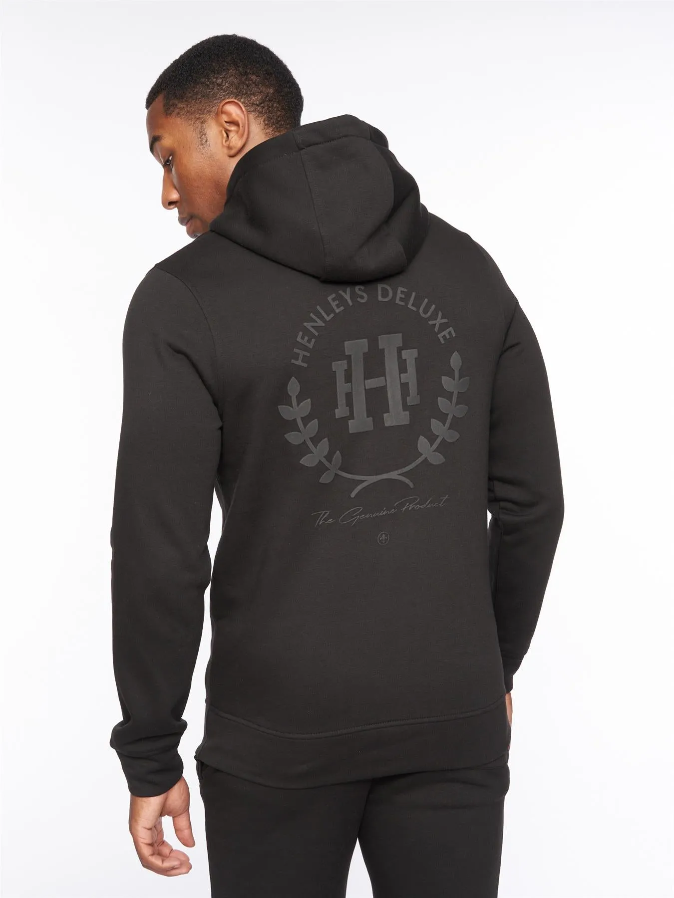 Mens Alston Hoodie Black sold by Brand Corner product image thumbnail 5