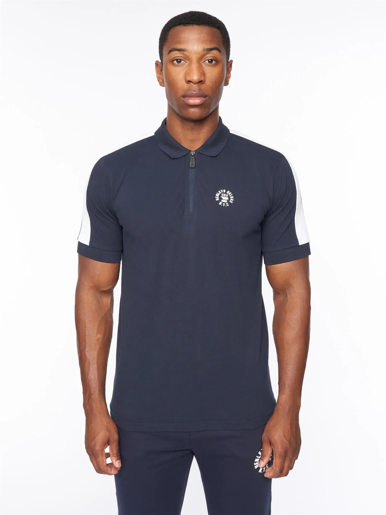 Mens Calyer Polo Navy sold by Brand Corner