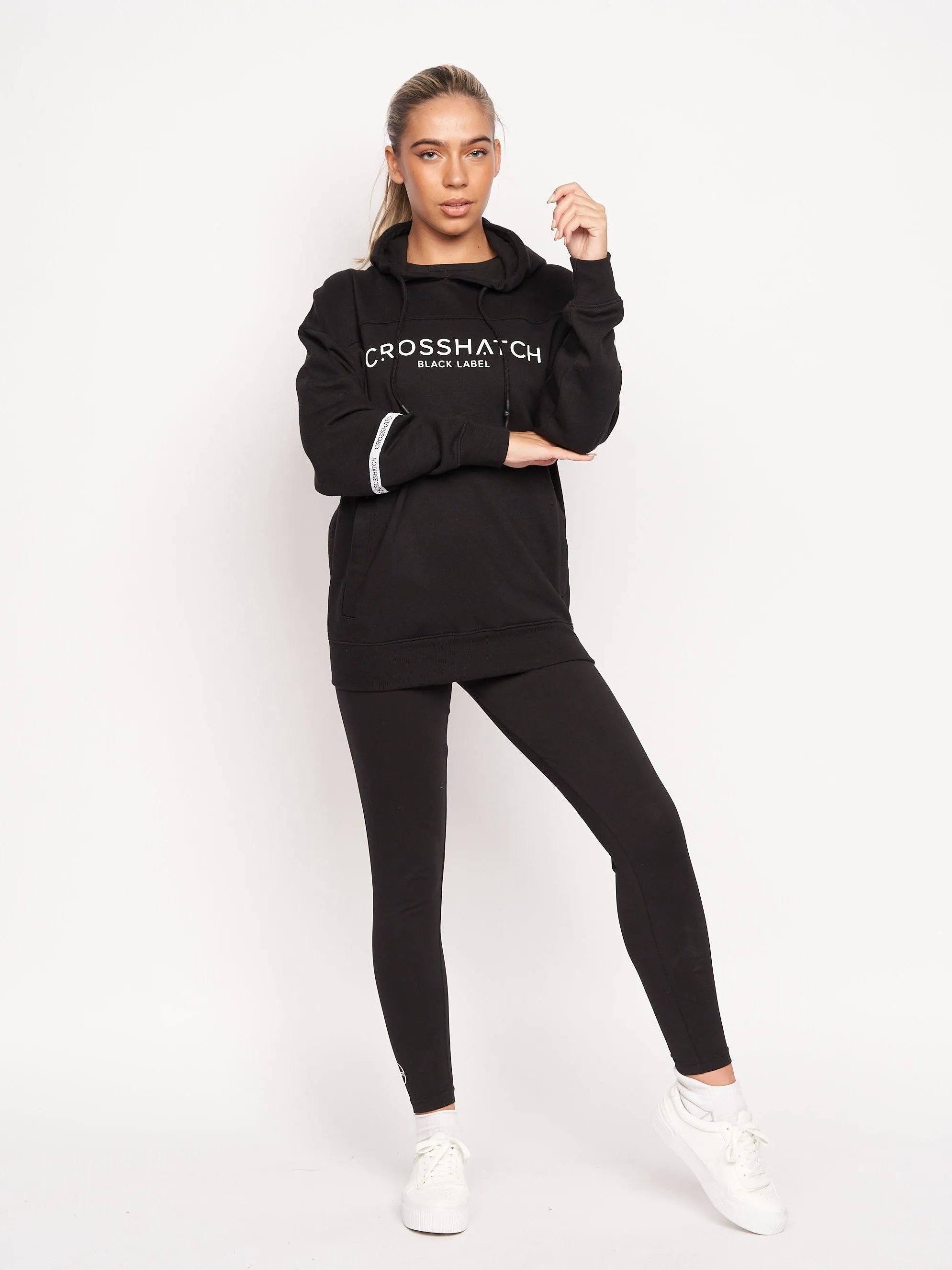 Womens Landouts Hoodie Black sold by Brand Corner
