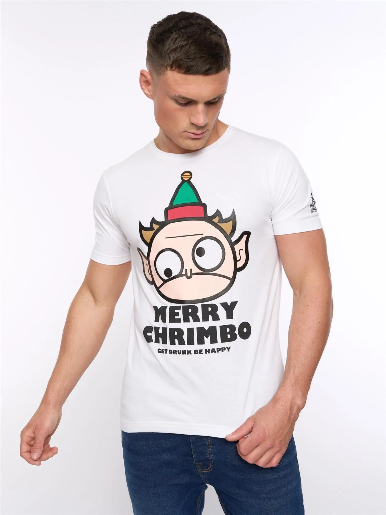 Mens Xplicit Drunk Elf T-Shirt White sold by Brand Corner product image thumbnail 2