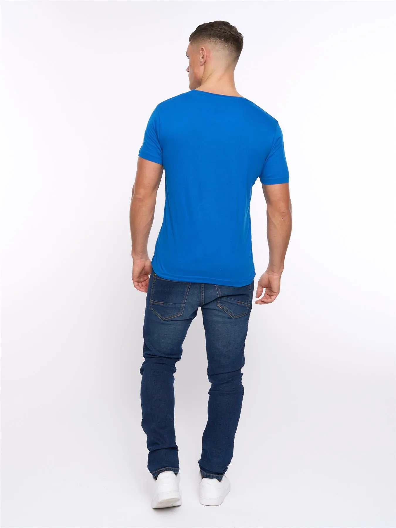 Mens Xplicit Rednose Xmas T-Shirt Deep Azure sold by Brand Corner product image thumbnail 4