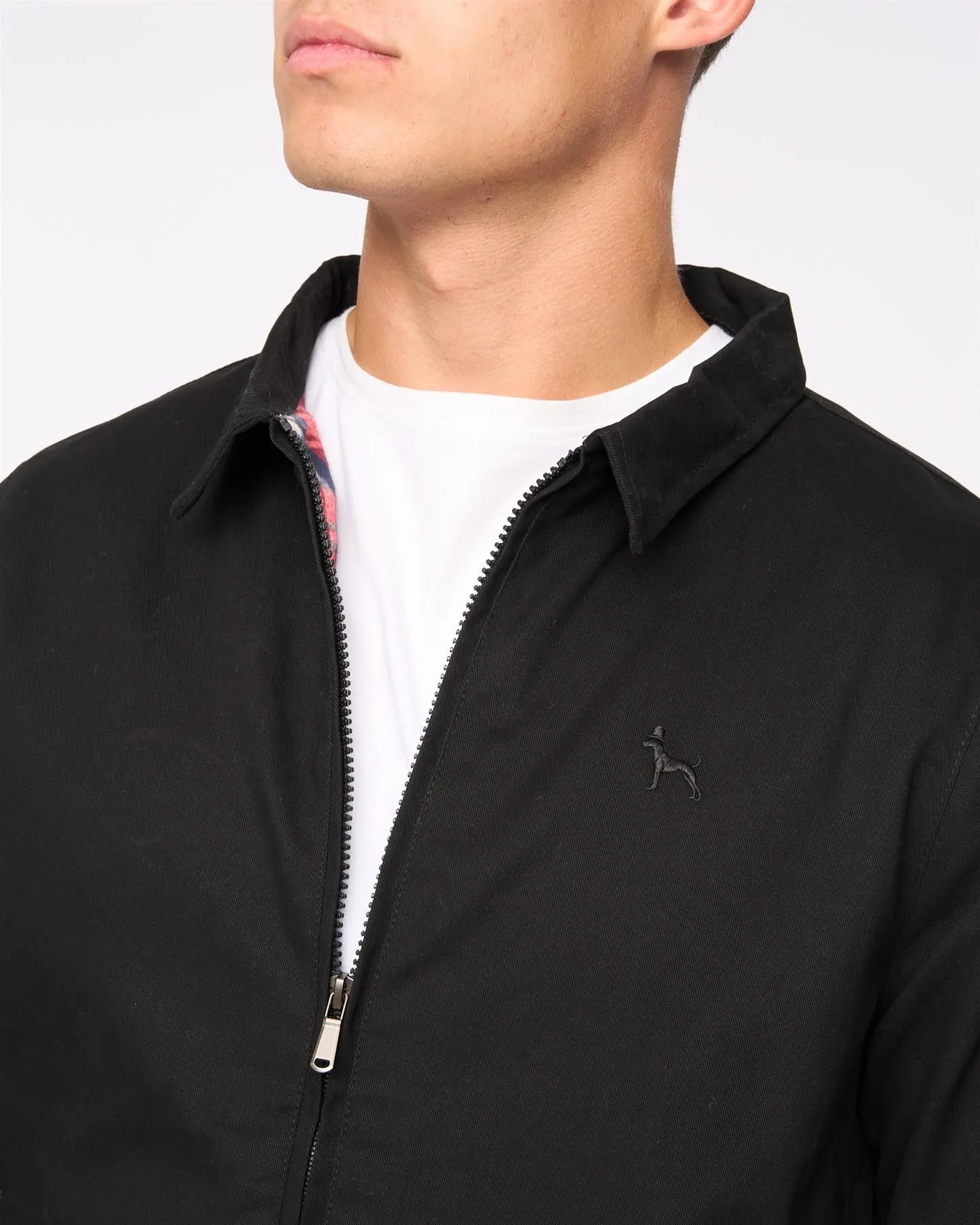 Mens Dartmoore Harrington Twill Jacket Black sold by Brand Corner product image thumbnail 4