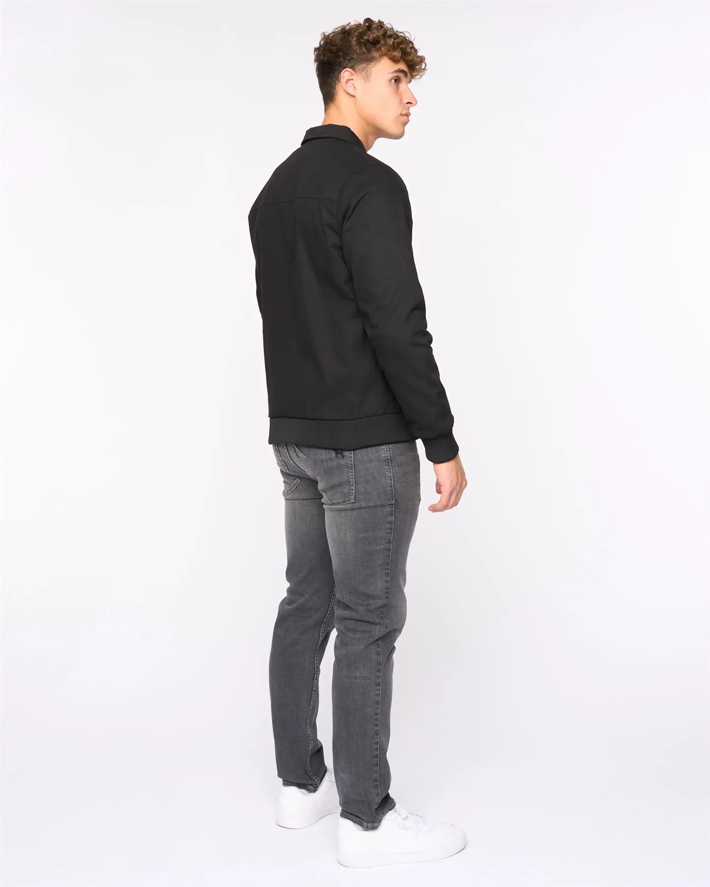 Mens Dartmoore Harrington Twill Jacket Black sold by Brand Corner product image thumbnail 3