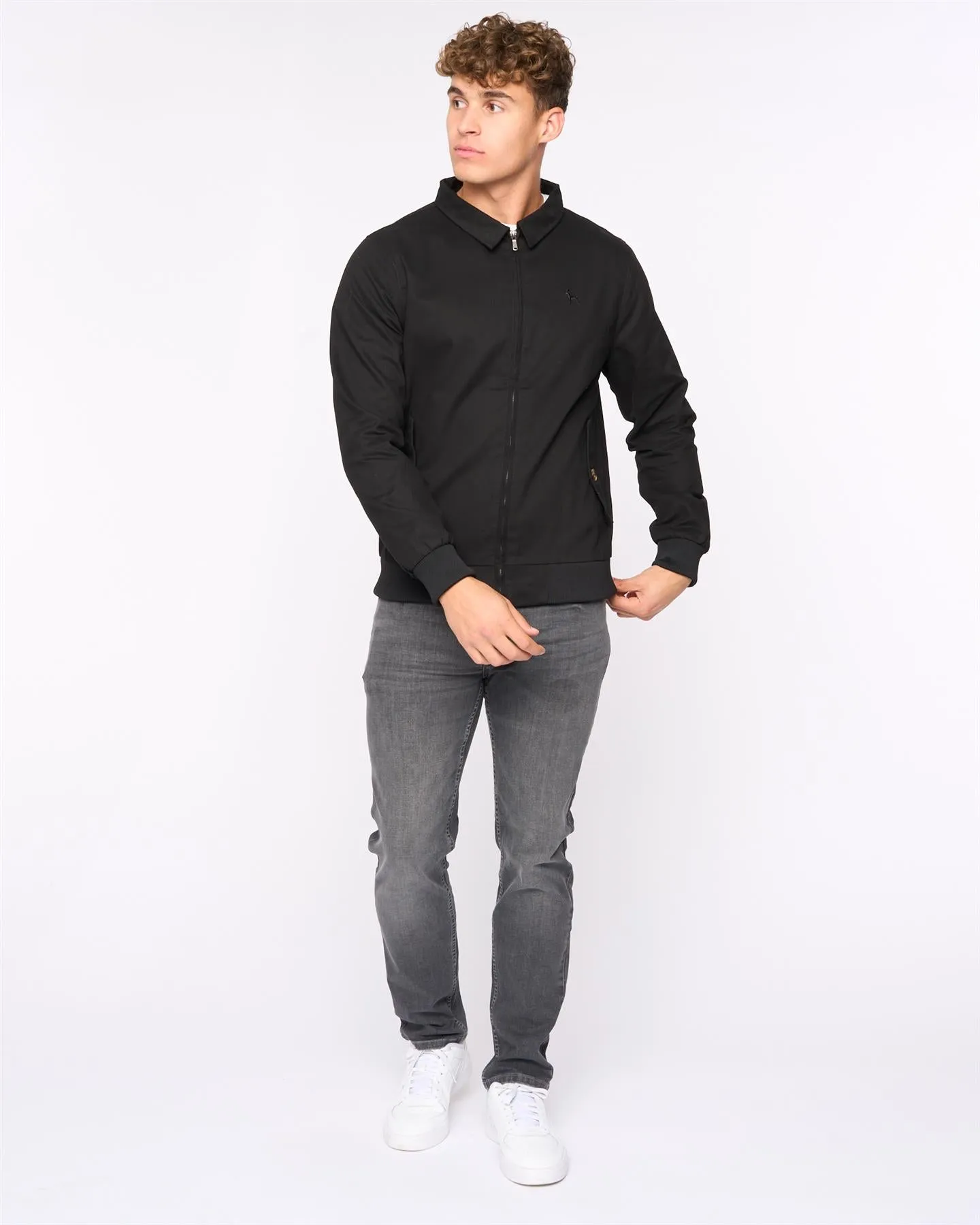 Mens Dartmoore Harrington Twill Jacket Black sold by Brand Corner product image thumbnail 2