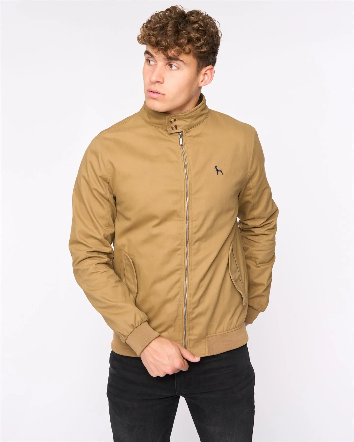 Mens Tavistock Harrington Jacket Tan sold by Brand Corner