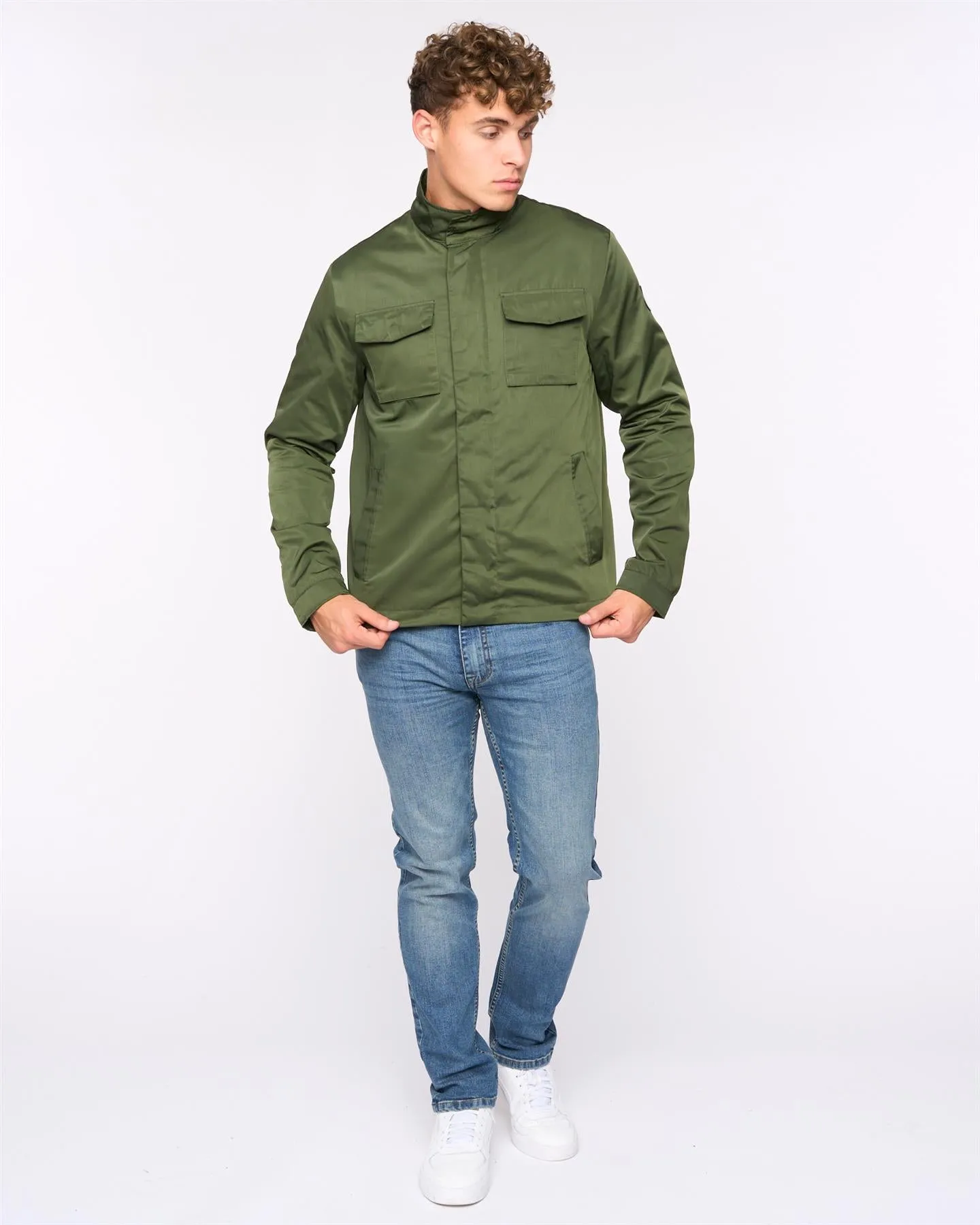 Mens Bainbridge Utility Jacket Olive sold by Brand Corner product image thumbnail 4