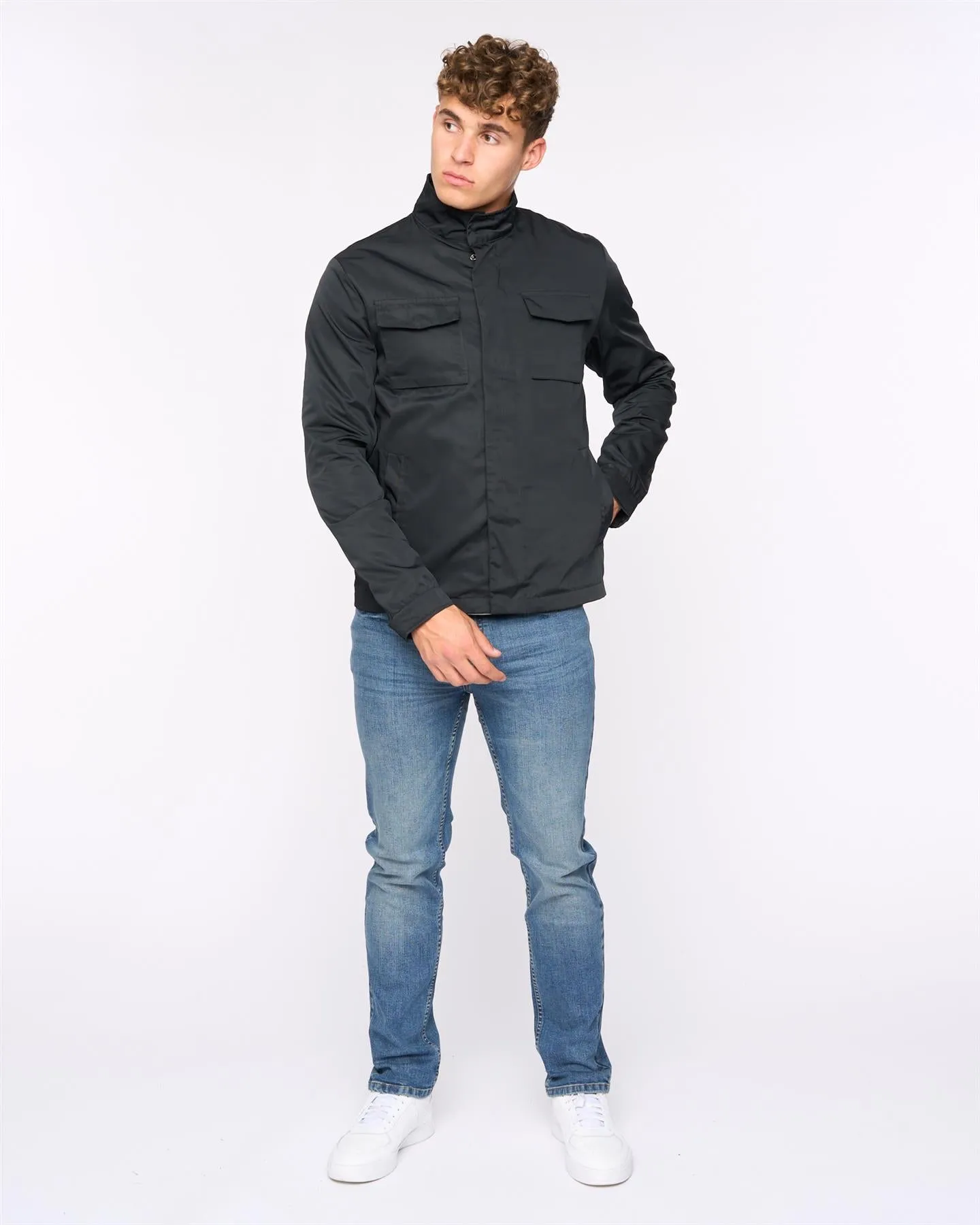 Mens Bainbridge Utility Jacket Black sold by Brand Corner product image thumbnail 2