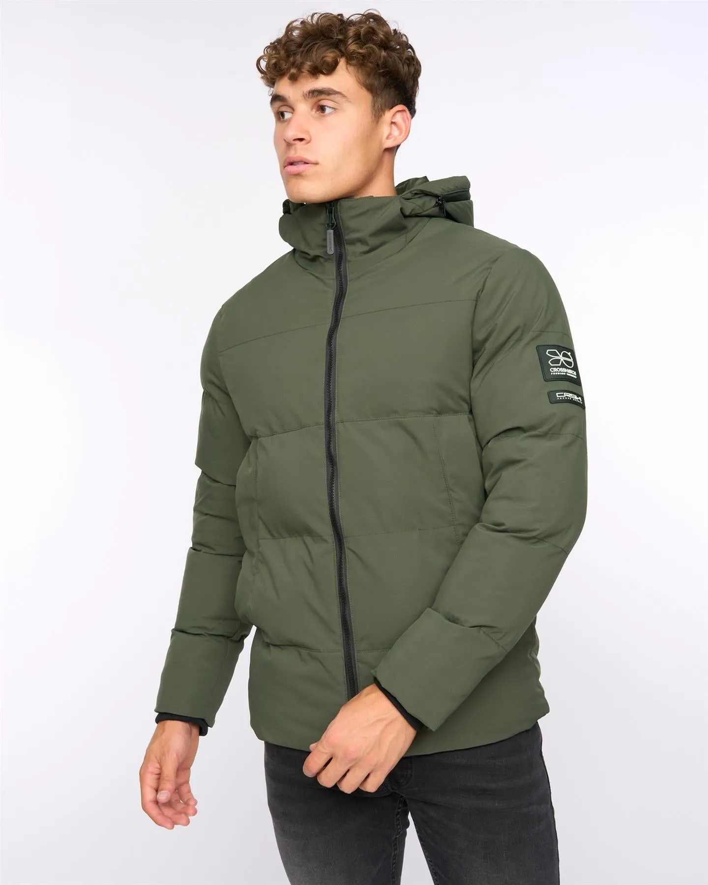 Mens Hanjo Jacket Olive sold by Brand Corner