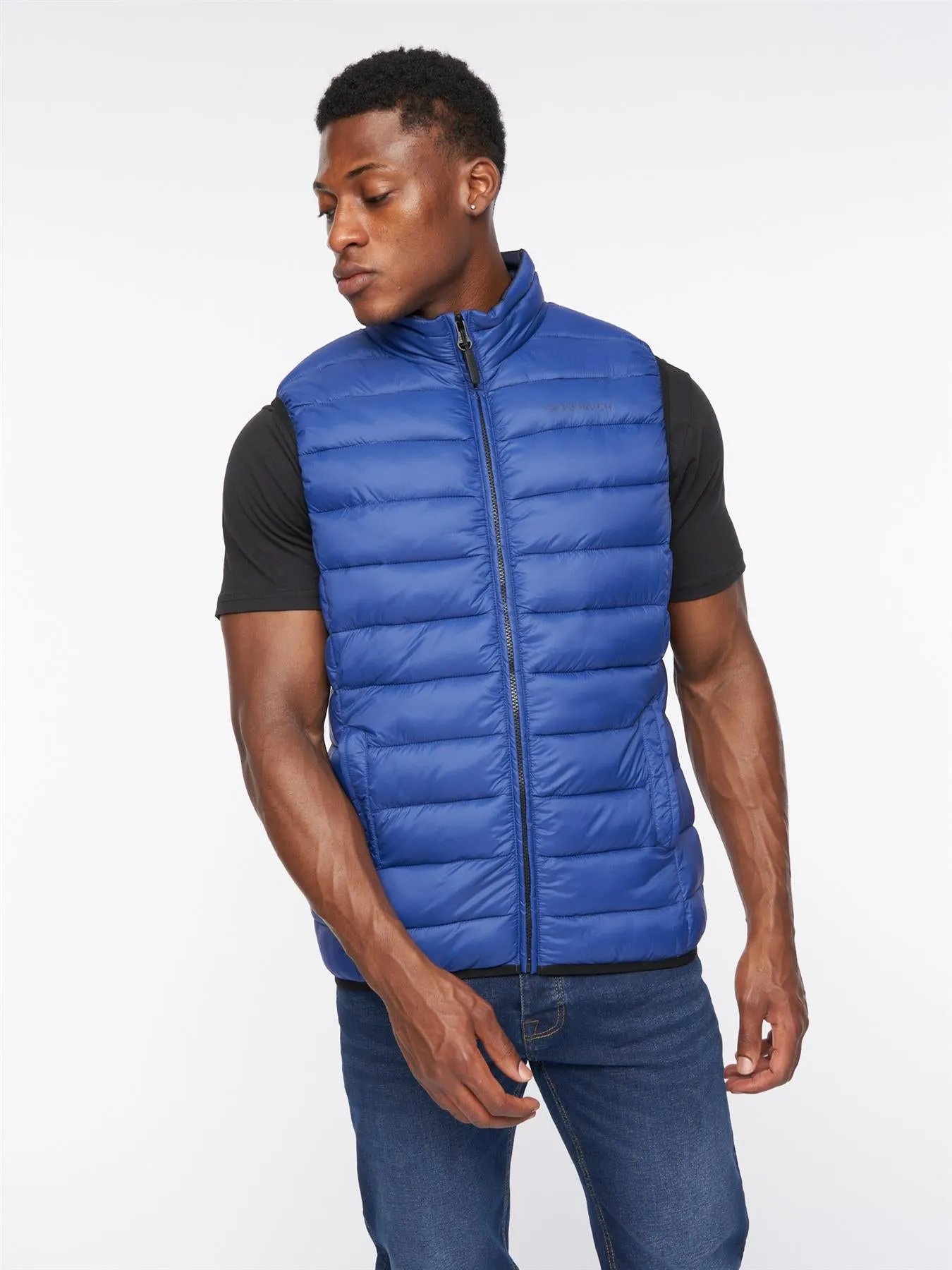 Mens Gattering Gilet Royal sold by Brand Corner