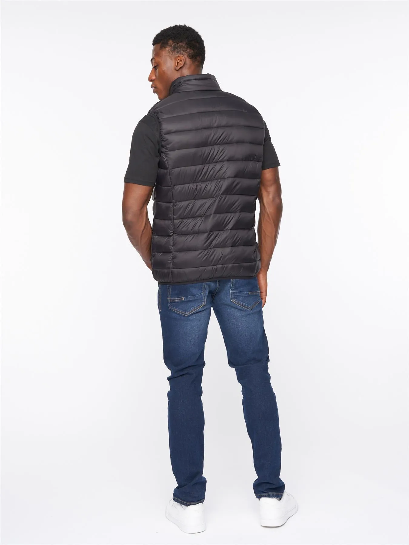Mens Gattering Gilet Black sold by Brand Corner product image thumbnail 5