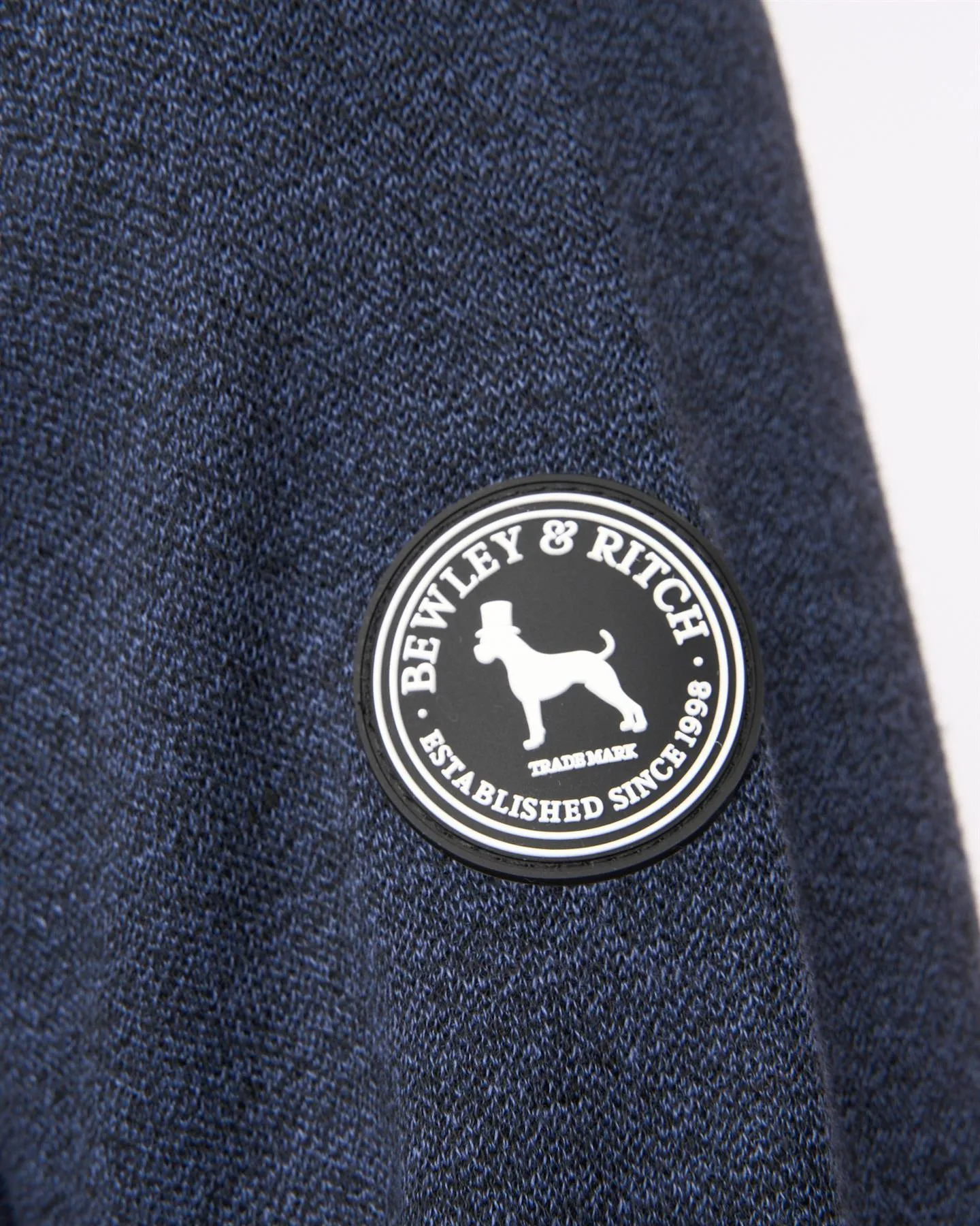 Mens Crestfield Crew Knit Navy Marl sold by Brand Corner product image thumbnail 4