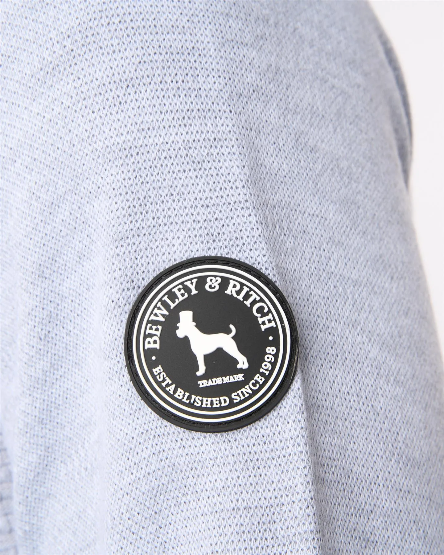 Mens Crestfield Crew Knit Light Grey Marl sold by Brand Corner product image thumbnail 4