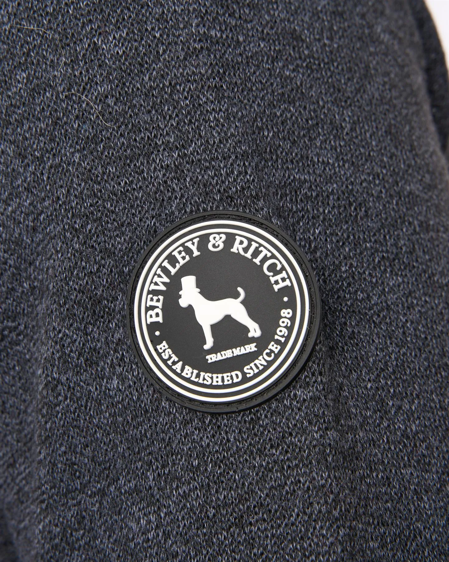 Mens Crestfield Crew Knit Black Marl sold by Brand Corner product image thumbnail 5