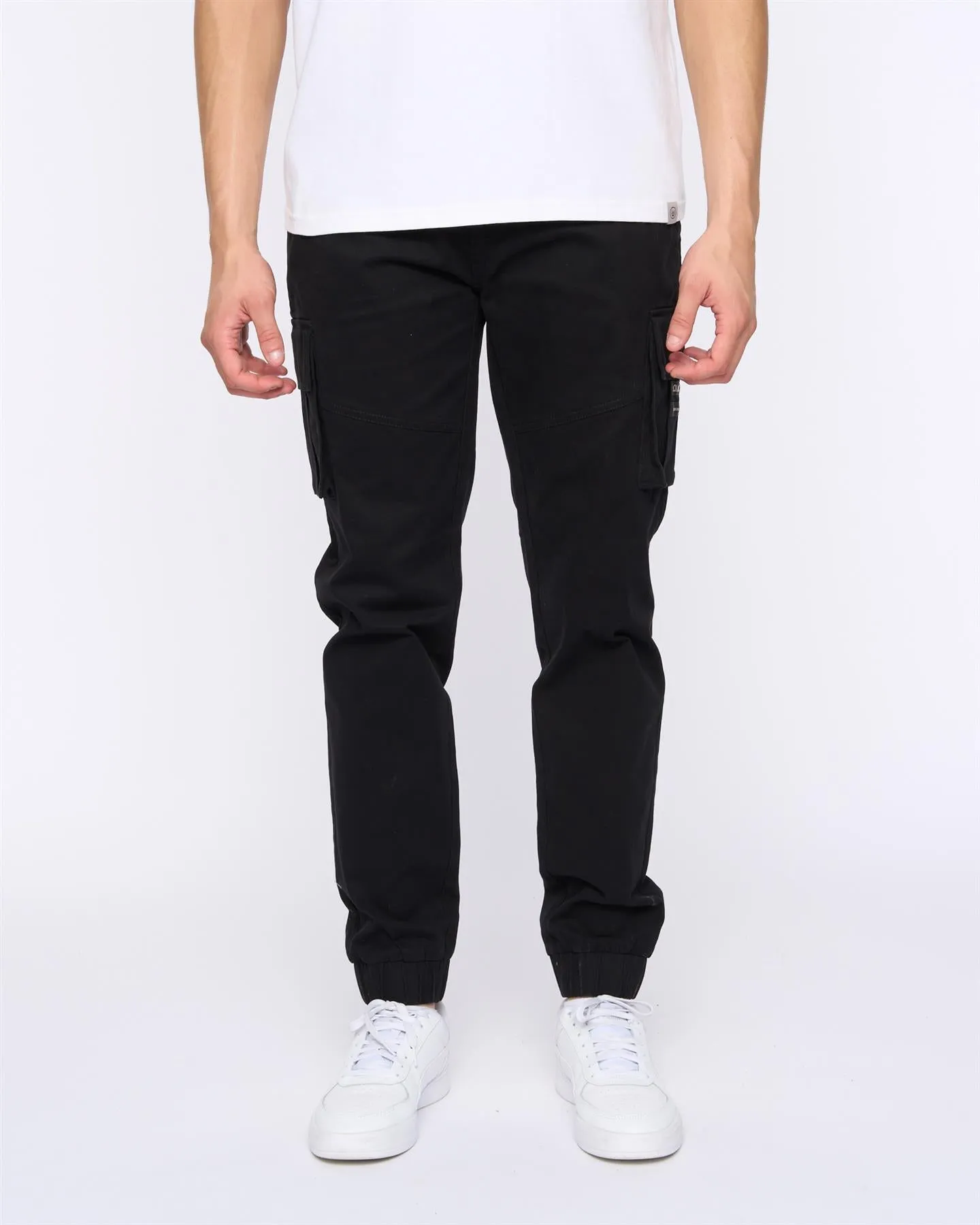 Mens Chemmer Woven Jog Pants Black sold by Brand Corner