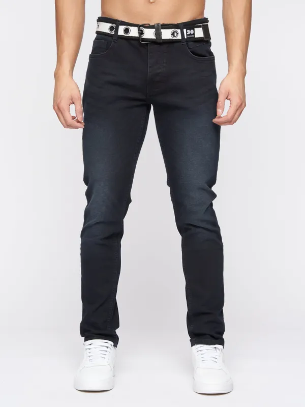 Barbeck Slim Fit Denim Jeans Blue Black sold by Brand Corner