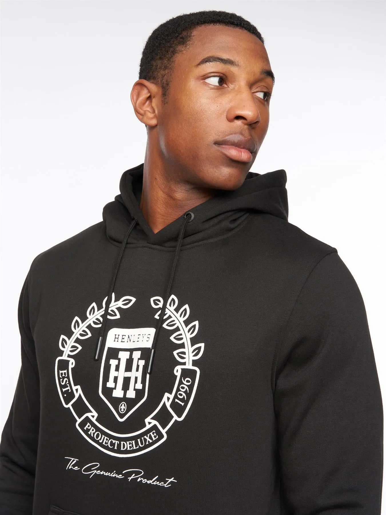 Mens Myer Hoodie Black sold by Brand Corner product image thumbnail 4