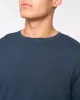 Mens Apsley Long Sleeve T-Shirt Navy sold by Brand Corner