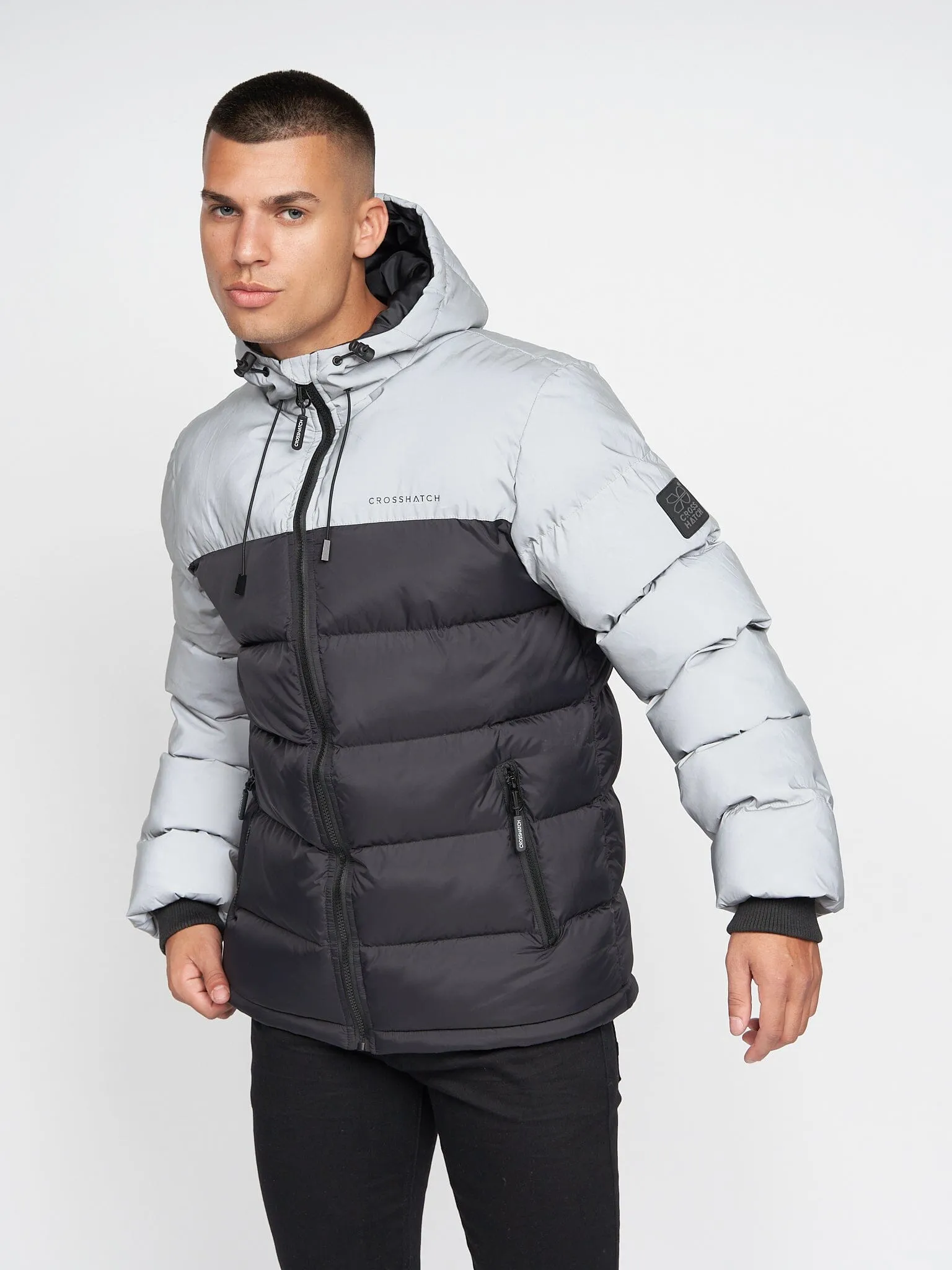 Rothman Reflective Jacket Black sold by Brand Corner