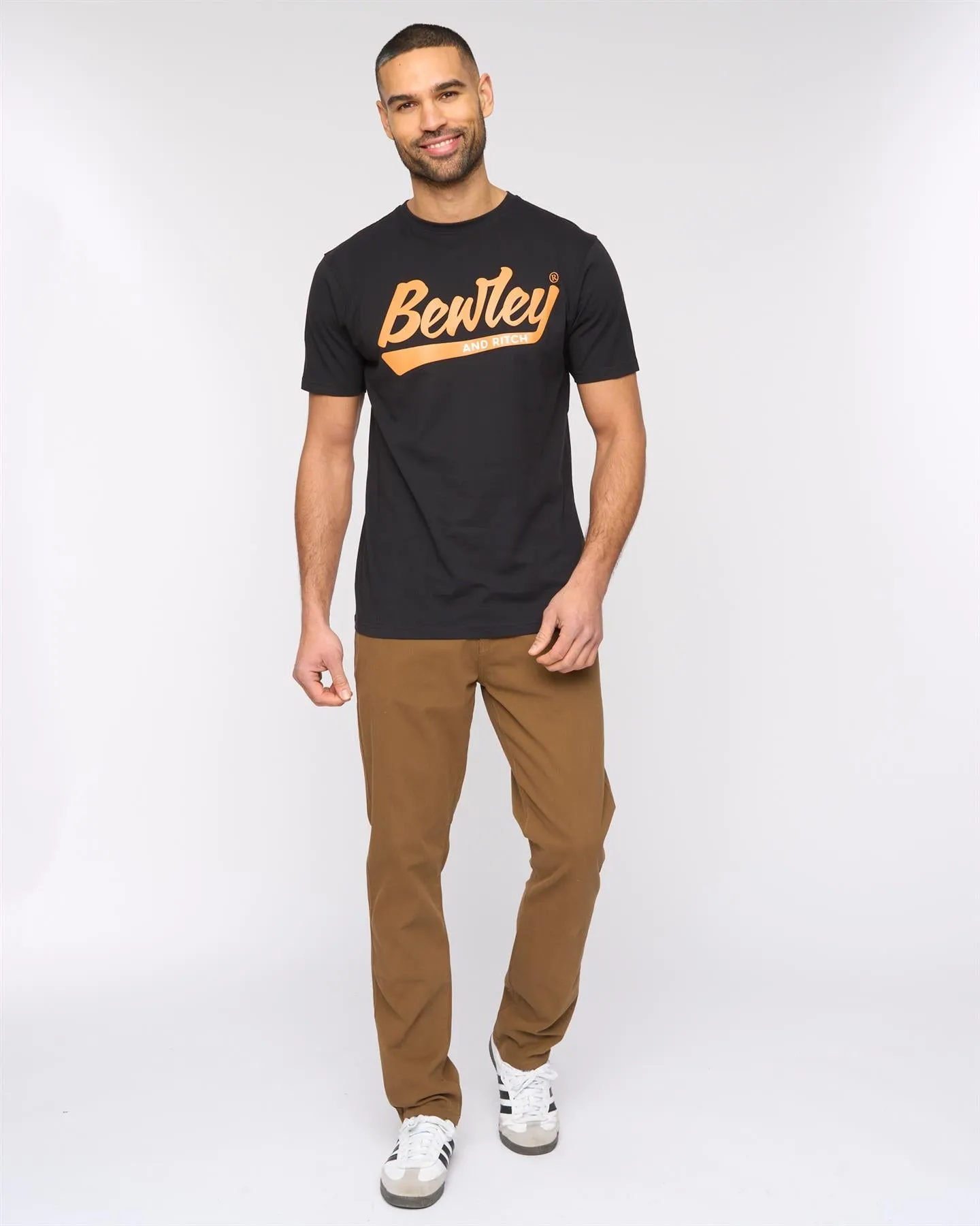 Mens Macklin T-Shirt Black sold by Brand Corner product image thumbnail 3