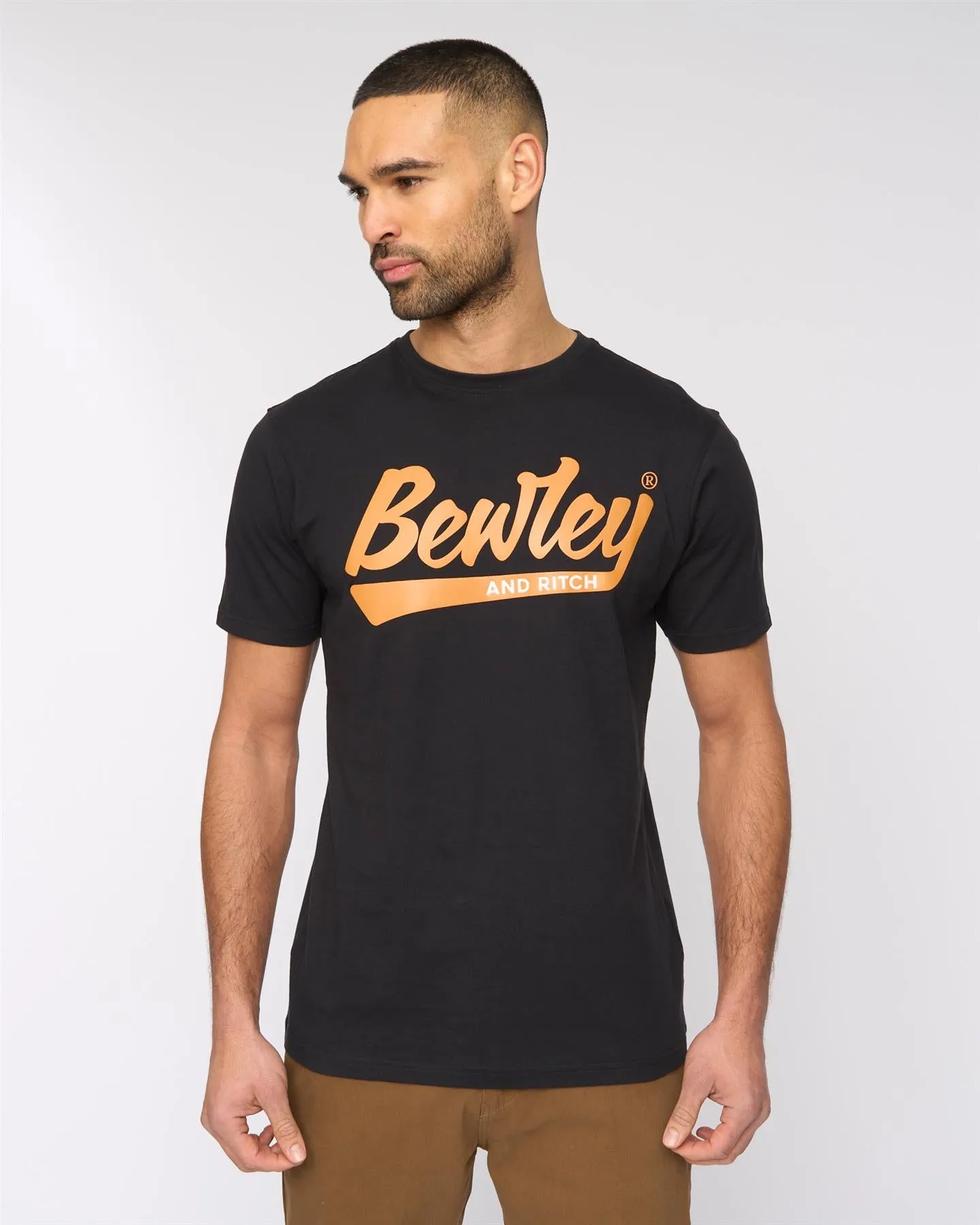 Mens Macklin T-Shirt Black sold by Brand Corner product image thumbnail 2
