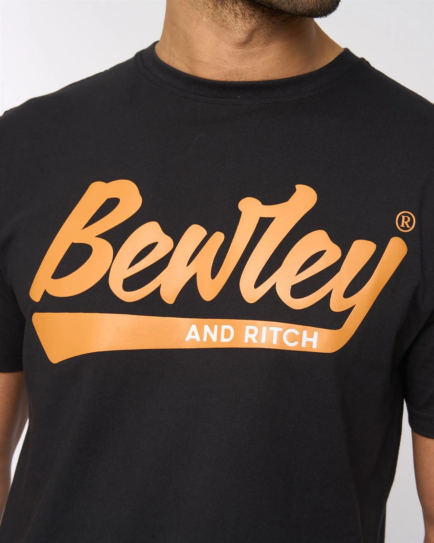 Mens Macklin T-Shirt Black sold by Brand Corner product image thumbnail 5