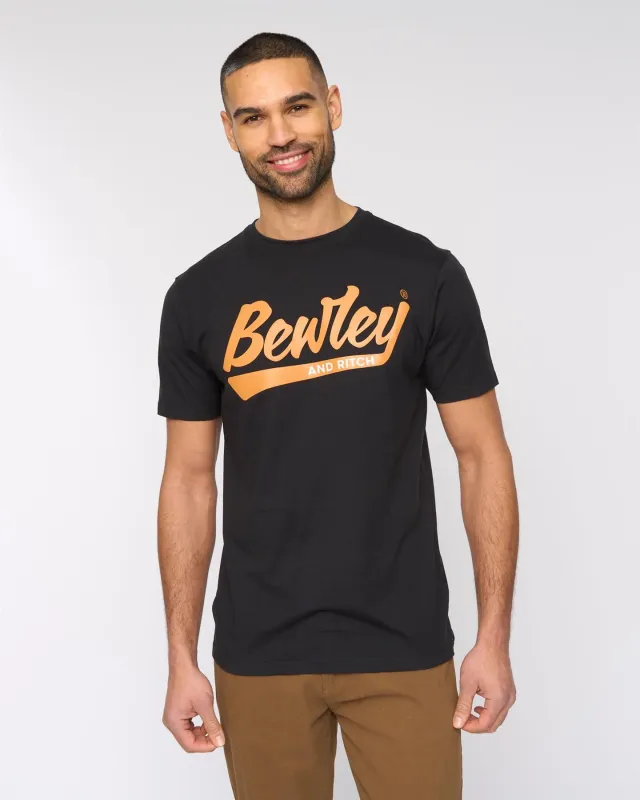 Mens Macklin T-Shirt Black made by Brand Corner