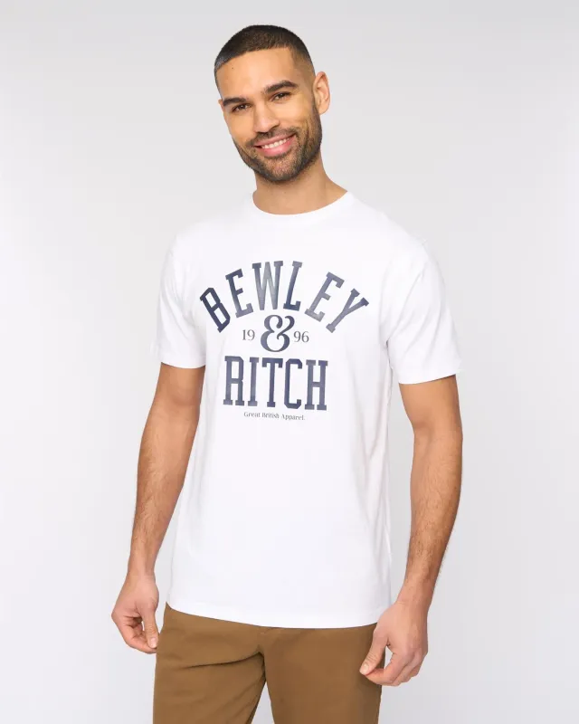 Mens  Nuford T-Shirt White sold by Brand Corner