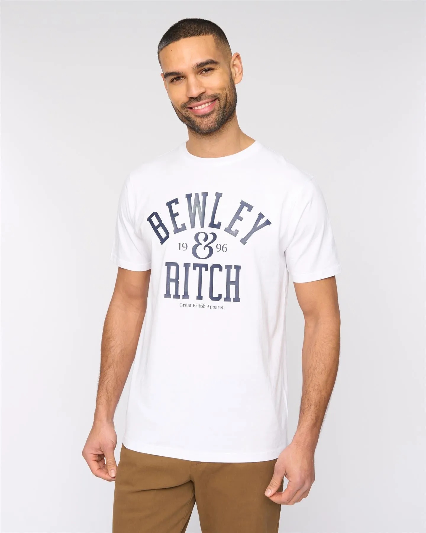 Mens Nuford T-Shirt White sold by Brand Corner