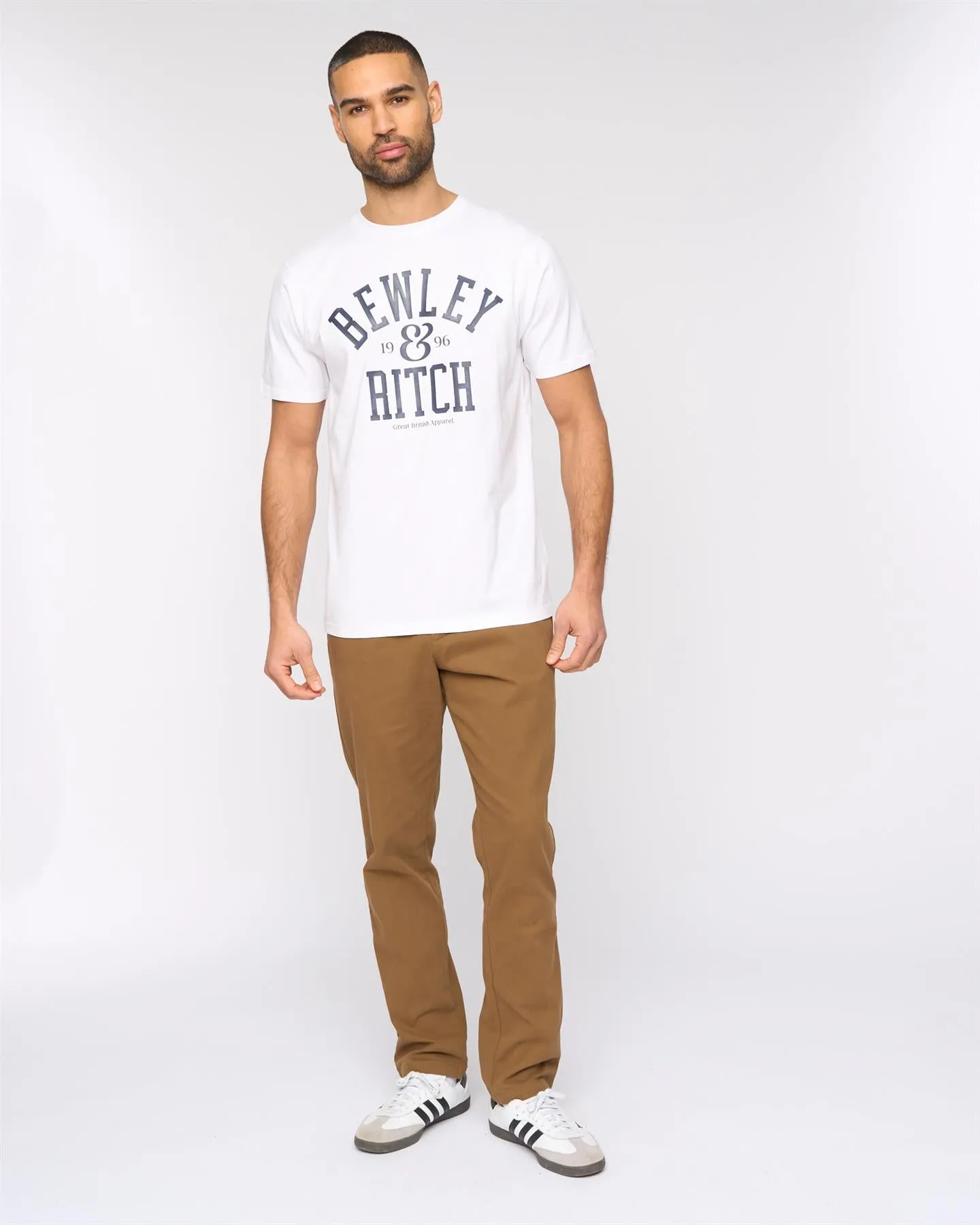 Mens Nuford T-Shirt White sold by Brand Corner product image thumbnail 3
