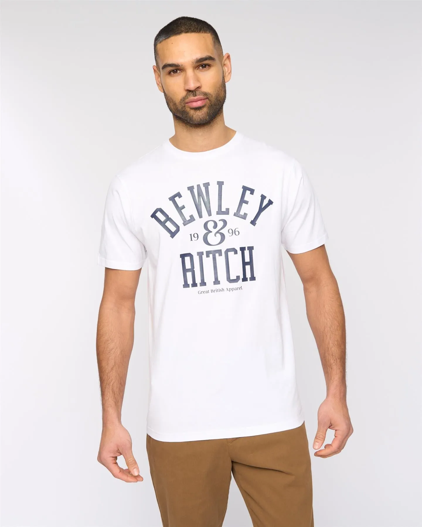 Mens Nuford T-Shirt White sold by Brand Corner product image thumbnail 2