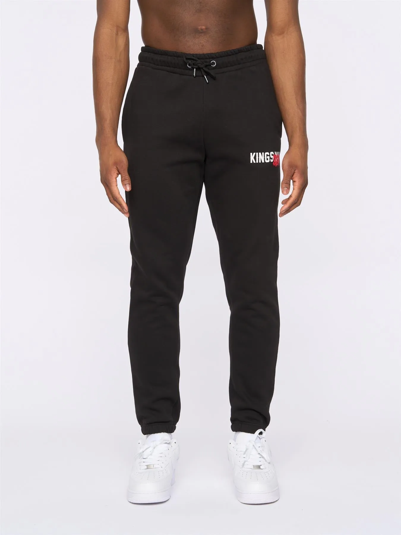 Mens Tagged Joggers Black sold by Brand Corner
