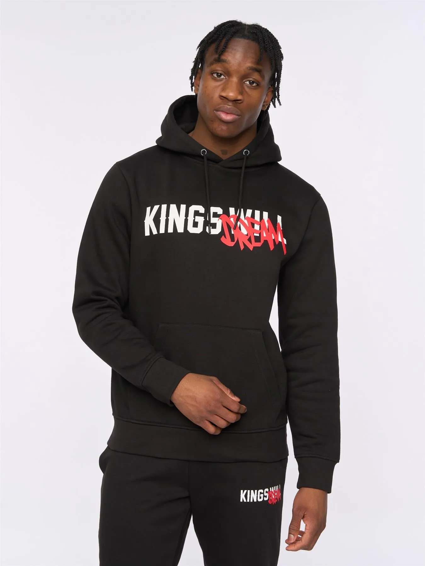 Mens Tagged Hoodie Black sold by Brand Corner product image thumbnail 2