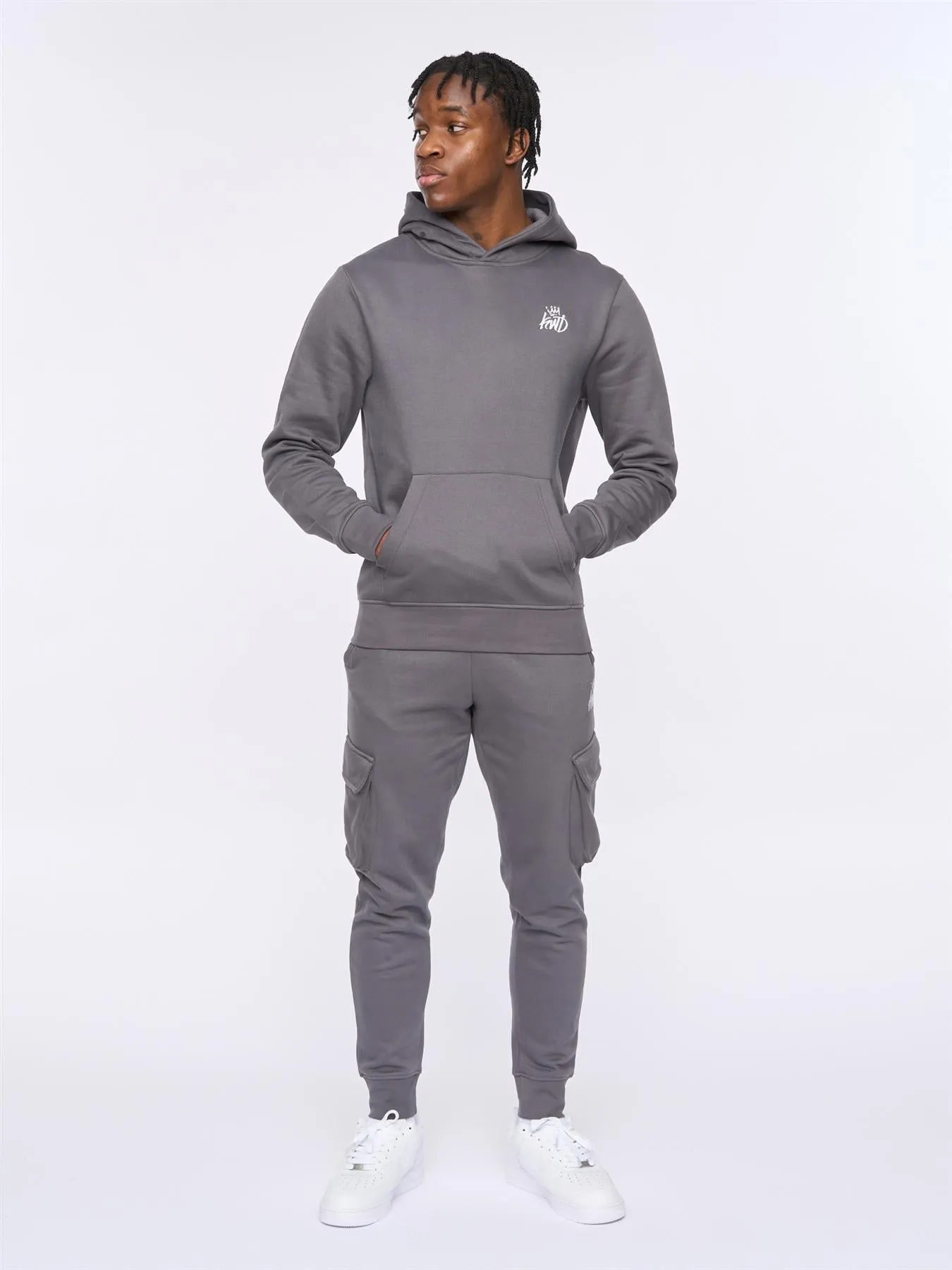 Mens Crosby 2.0 Hoodie Asphalt sold by Brand Corner product image thumbnail 3