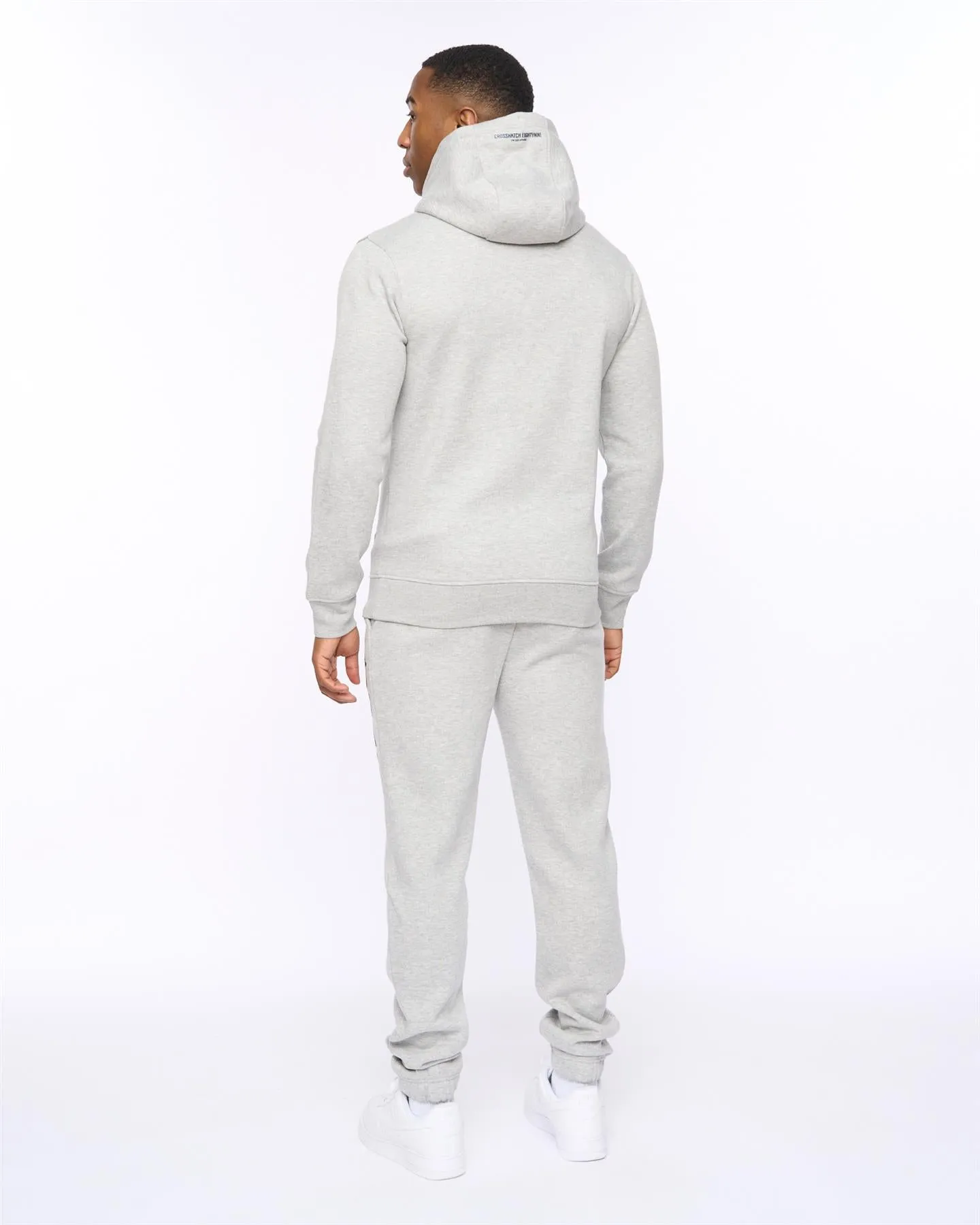 Mens Ellsworth Hoodie Grey Marl sold by Brand Corner product image thumbnail 4