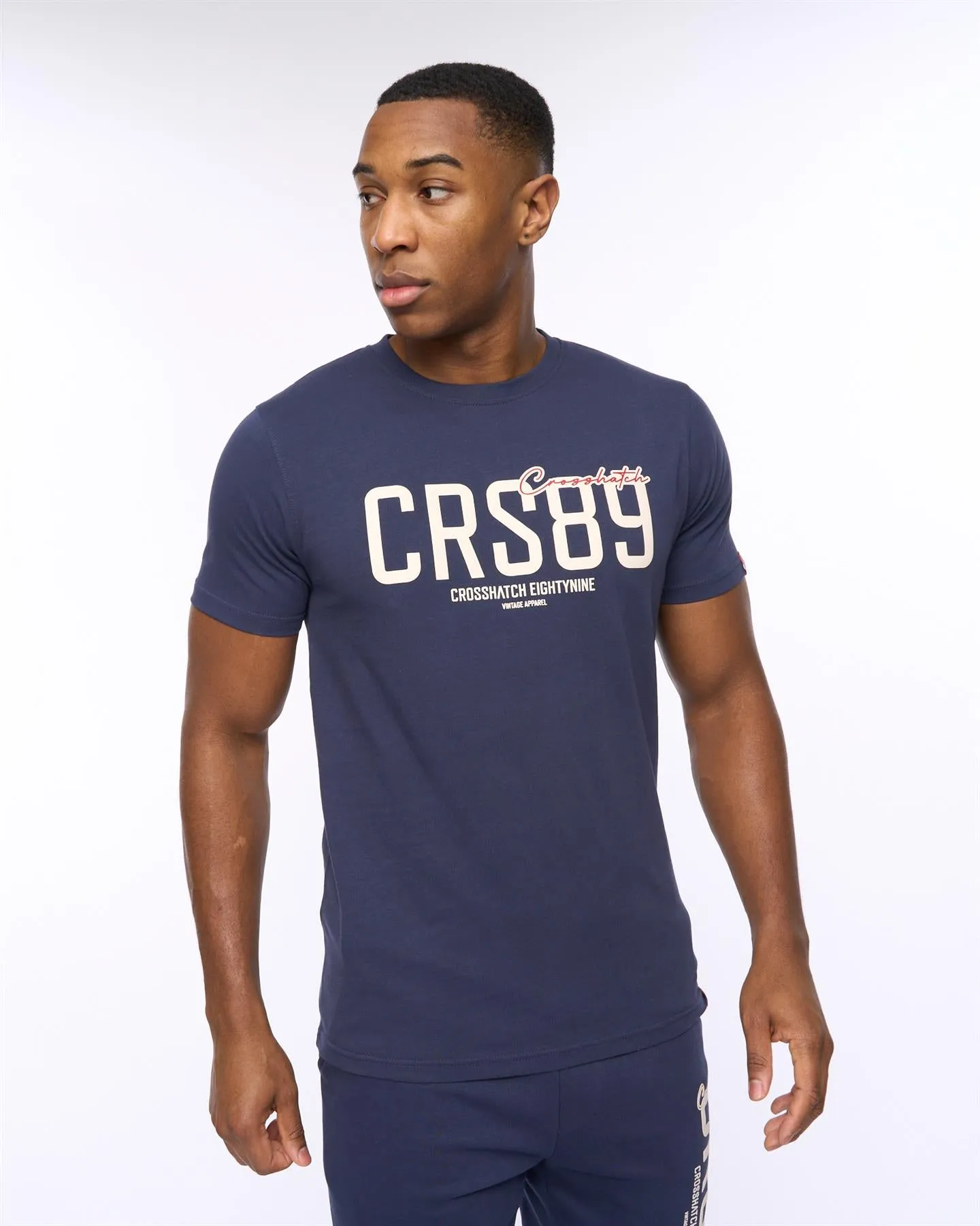 Mens Ellsworth T-Shirt Navy sold by Brand Corner product image thumbnail 2