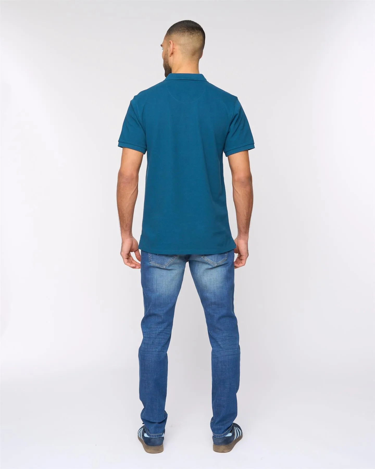 Mens Morwell Polo Teal sold by Brand Corner product image thumbnail 3