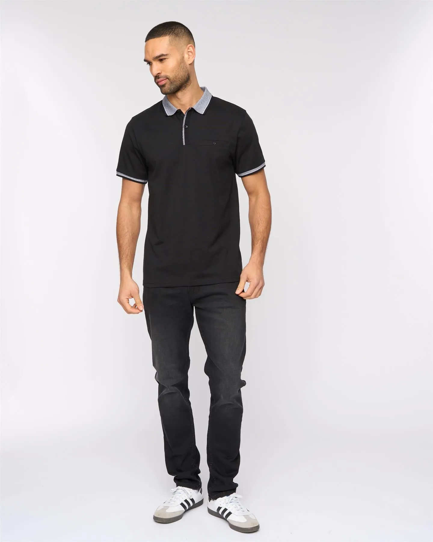 Mens Eastbrook Polo Black sold by Brand Corner product image thumbnail 3